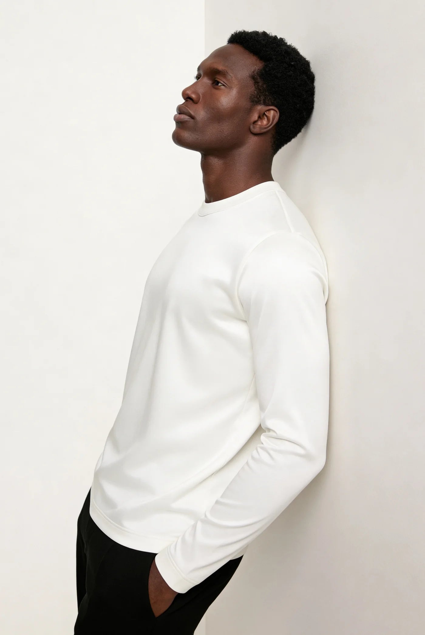 White Imperial Long Sleeve Montall