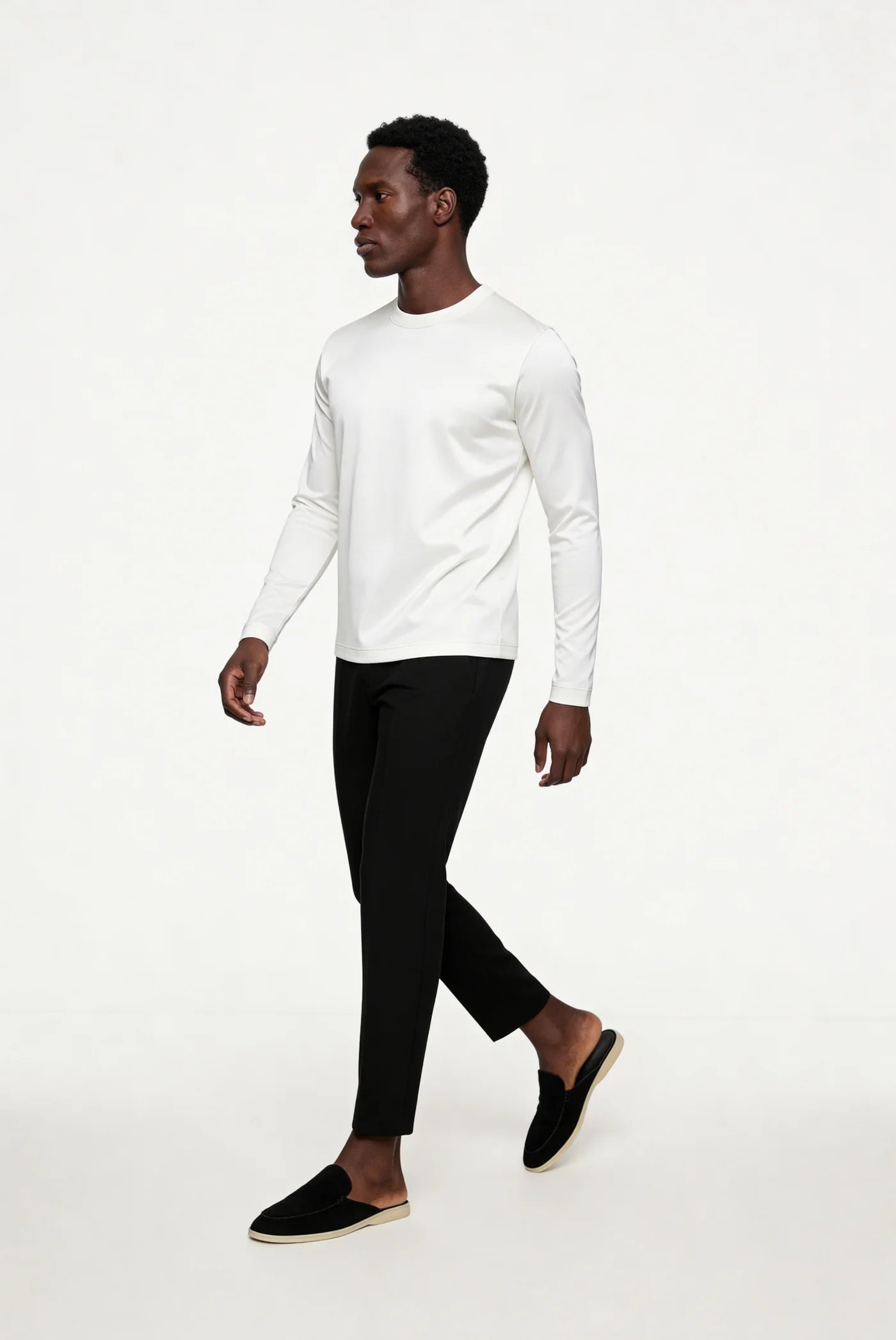 White Imperial Long Sleeve Montall