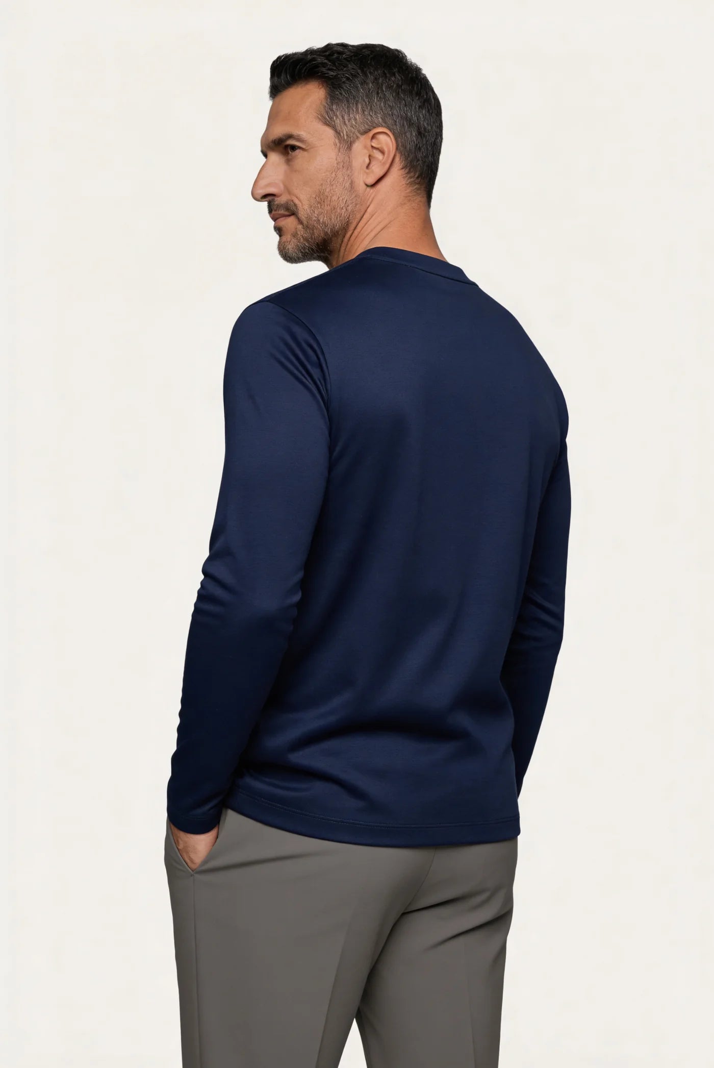 Navy Imperial Long Sleeve Montall