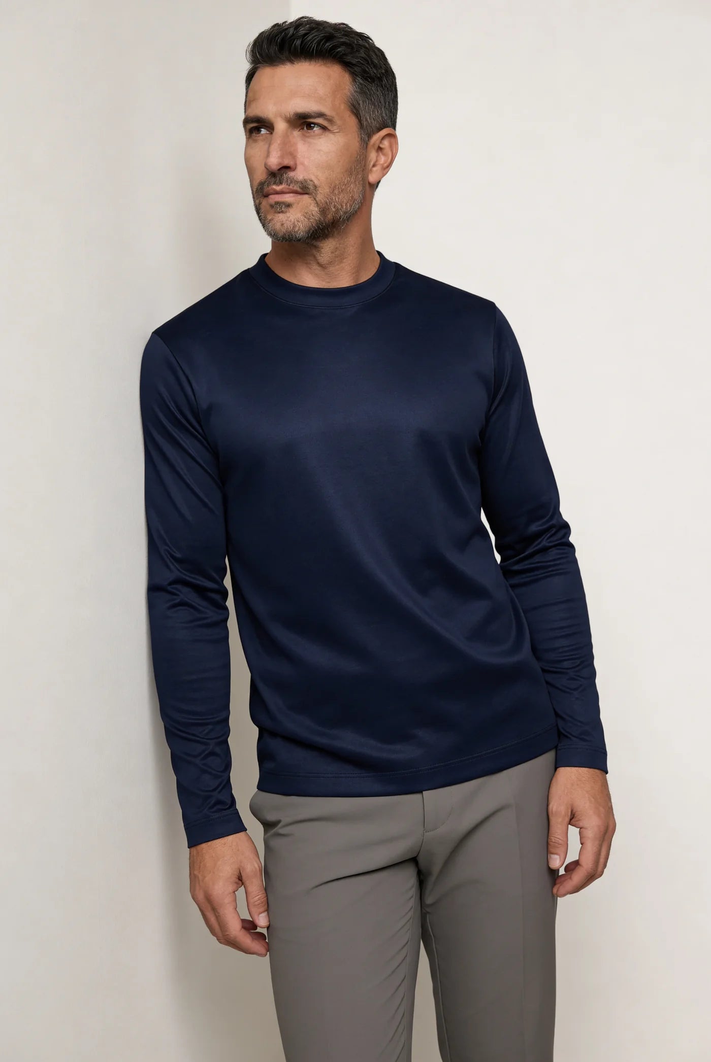 Navy Imperial Long Sleeve Montall