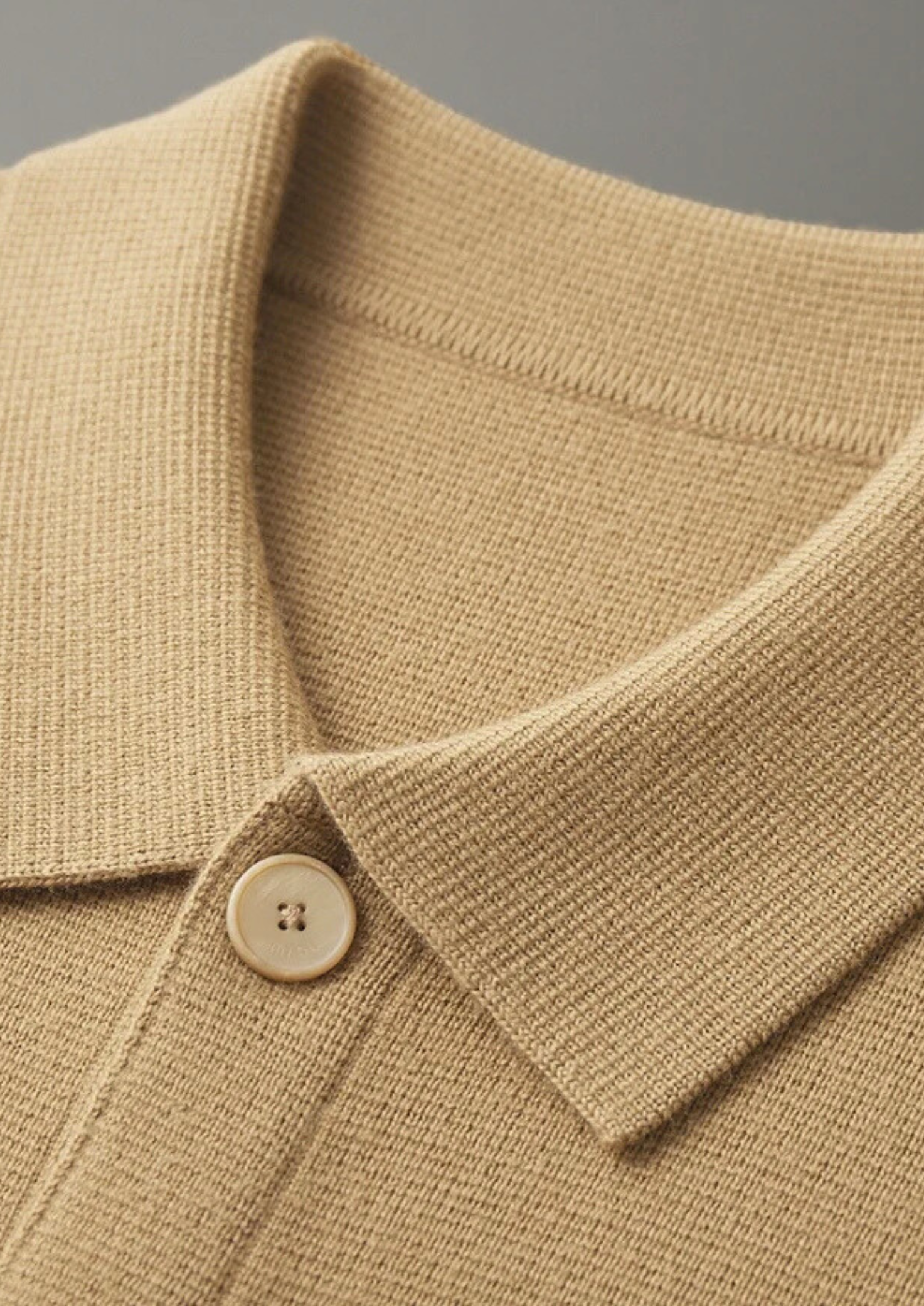 PURE EXTRA-FINE MERINO WOOL BUTTON OVERSHIRT CLOUDWOOL®