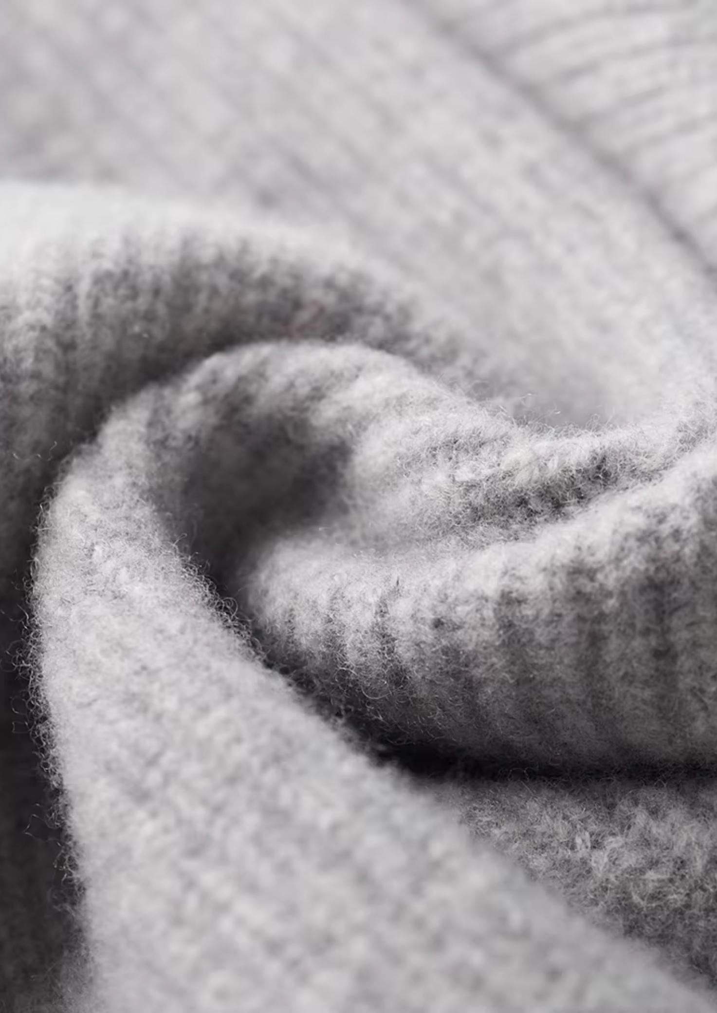 PURE EXTRA-FINE MERINO WOOL RIBBED CARDIGAN CLOUDWOOL®