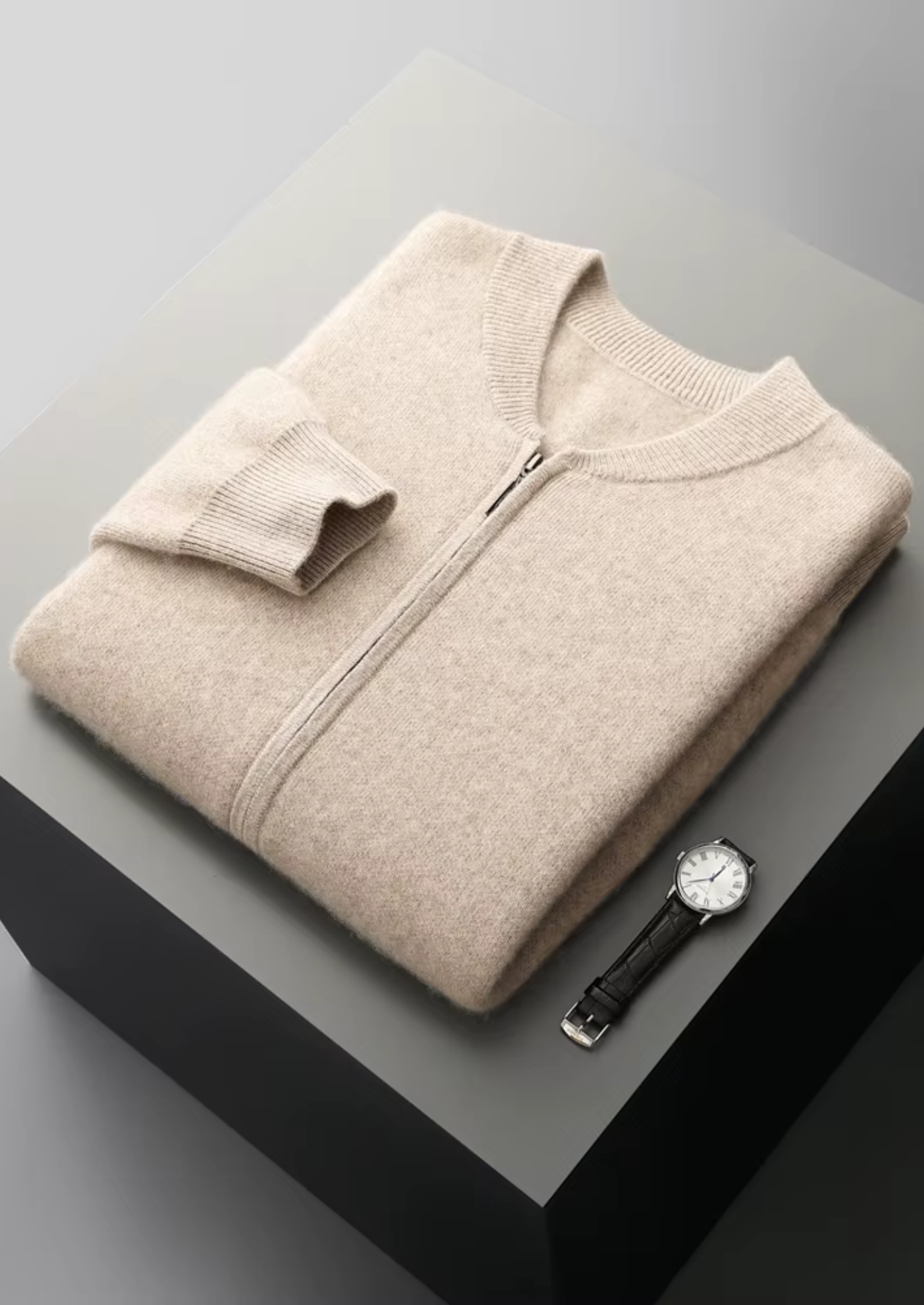 PURE EXTRA-FINE MERINO WOOL V-NECK CARDIGAN CLOUDWOOL®