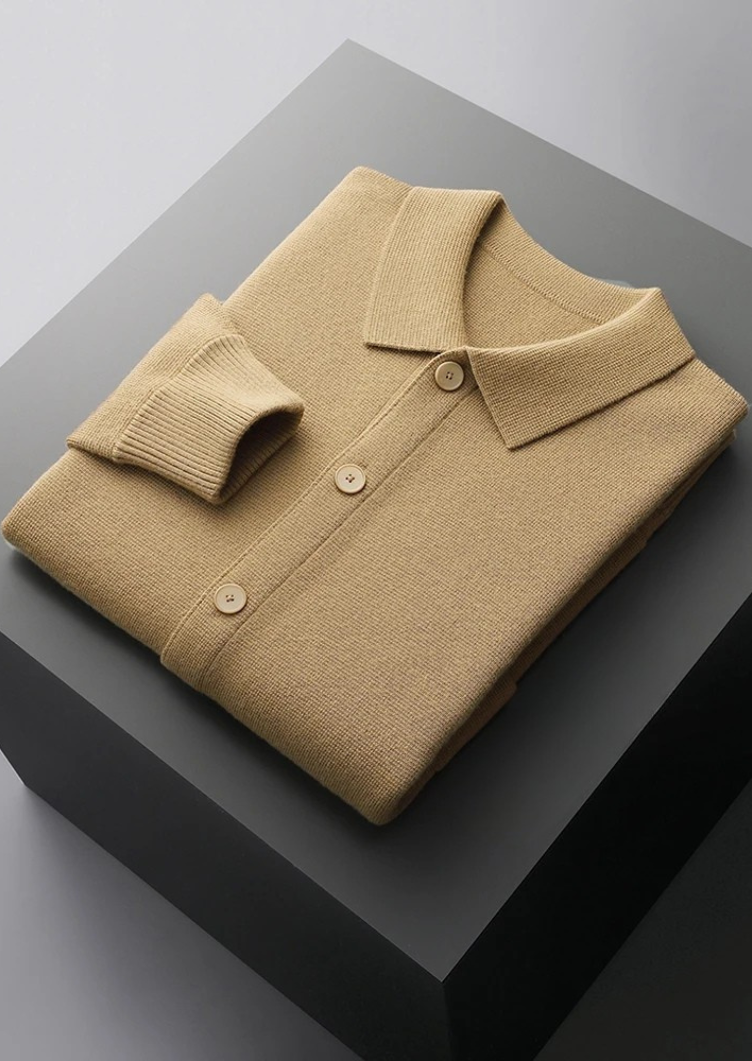 PURE EXTRA-FINE MERINO WOOL BUTTON OVERSHIRT CLOUDWOOL®