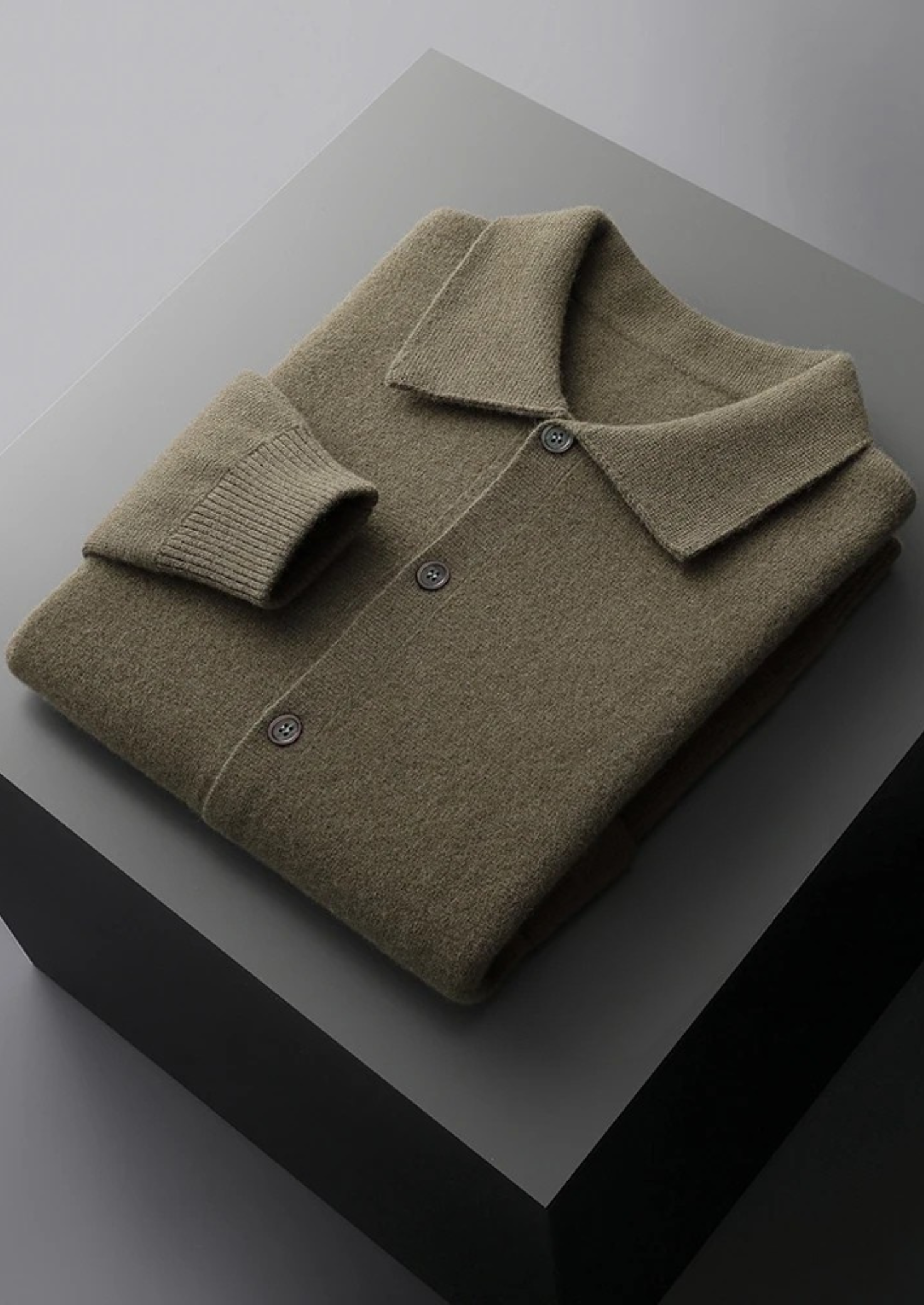 PURE EXTRA-FINE MERINO WOOL BUTTON OVERSHIRT CLOUDWOOL®