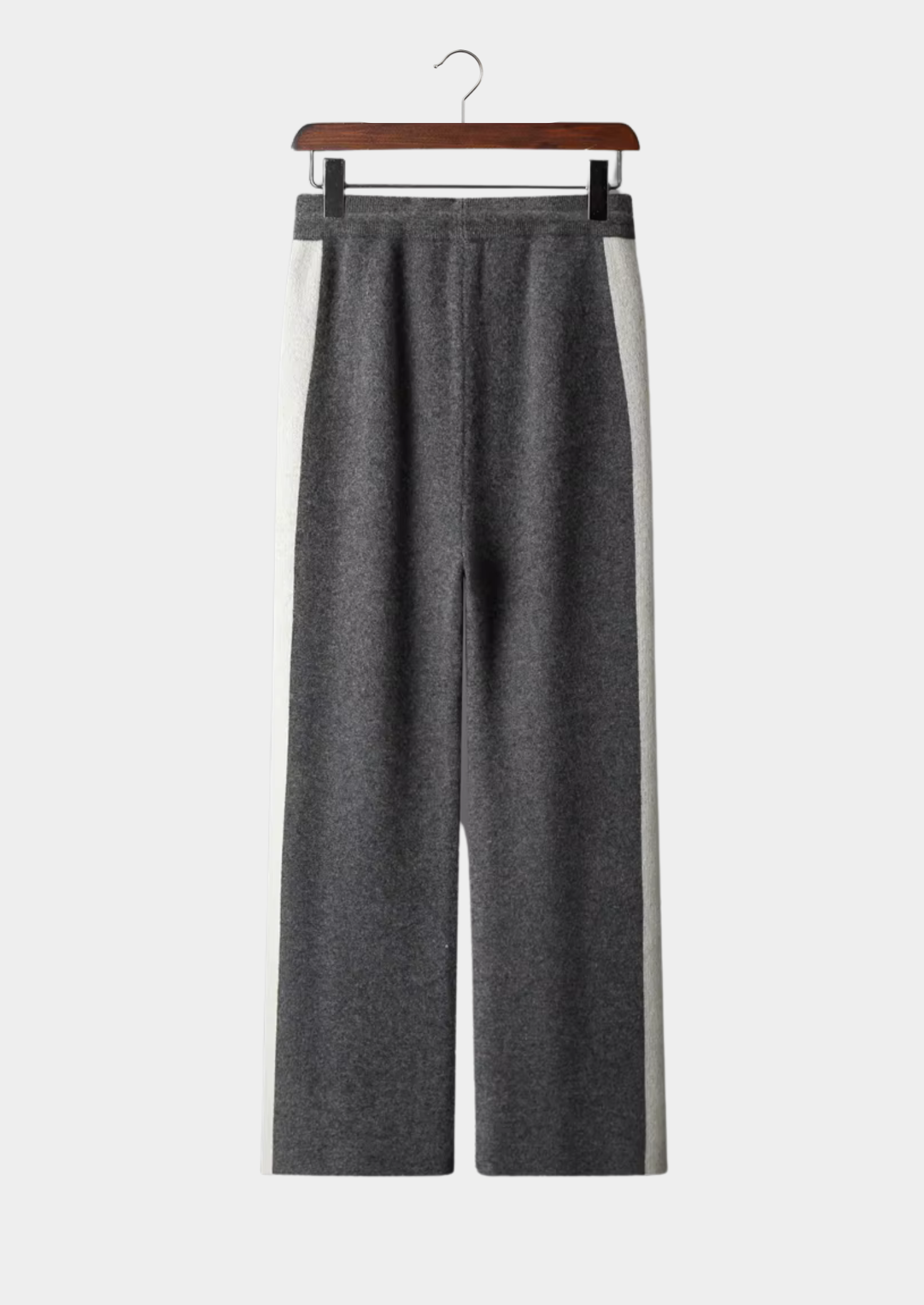 PURE EXTRA-FINE MERINO WOOL WIDE LEISURE TROUSERS CLOUDWOOL®