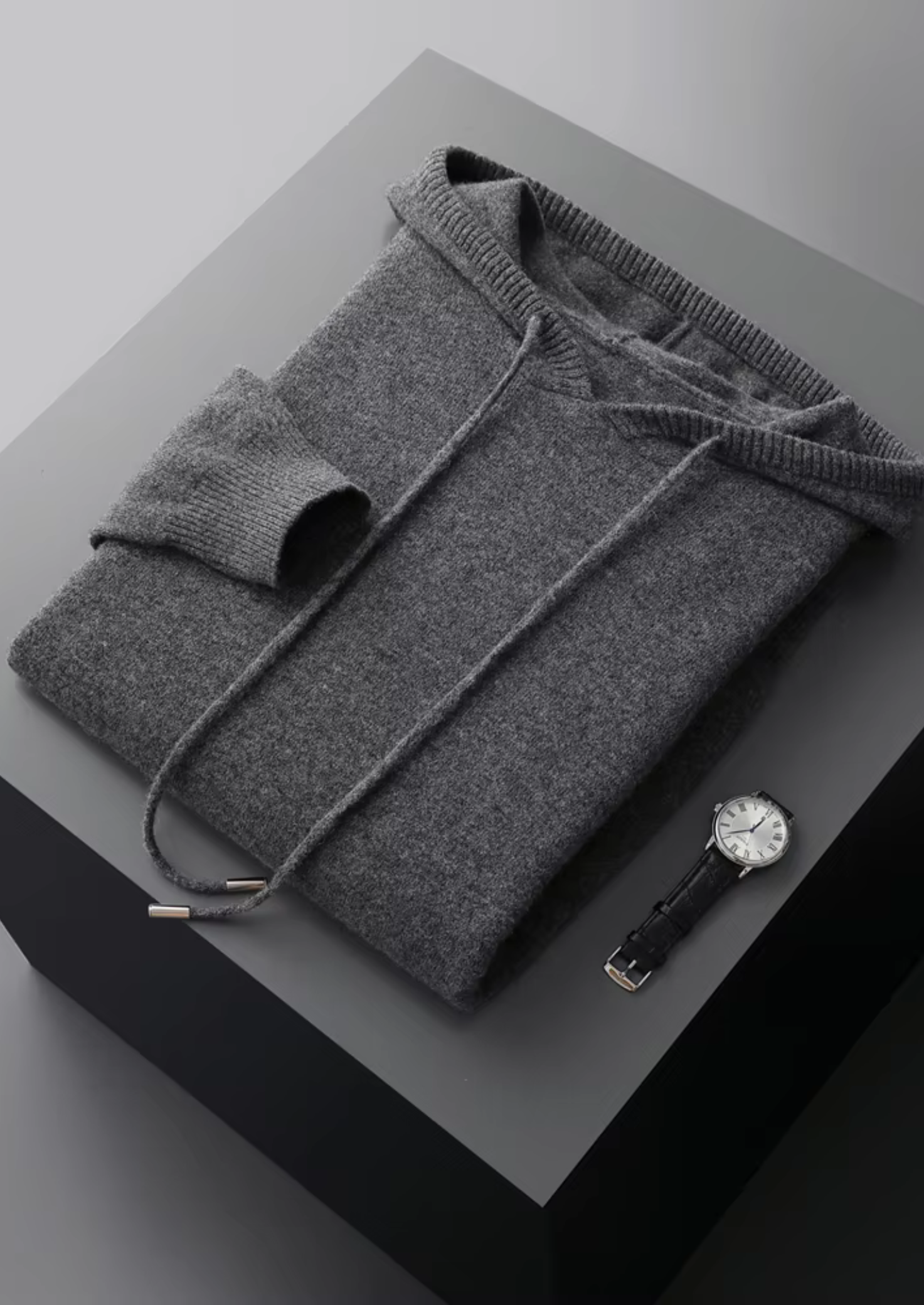PURE EXTRA-FINE MERINO WOOL LEISURE HOODIE CLOUDWOOL®