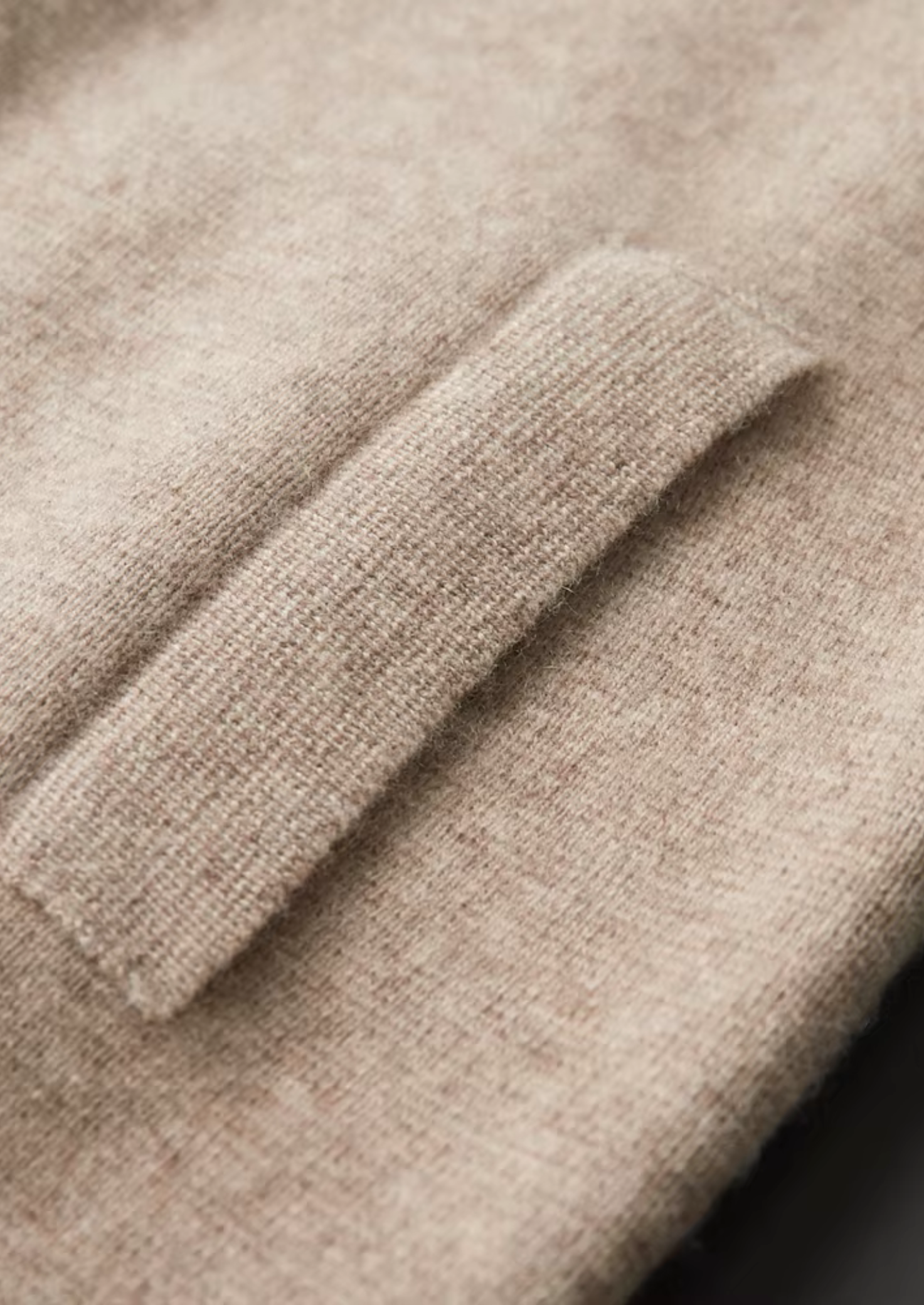 PURE EXTRA-FINE MERINO WOOL ZIP POLO CARDIGAN CLOUDWOOL®