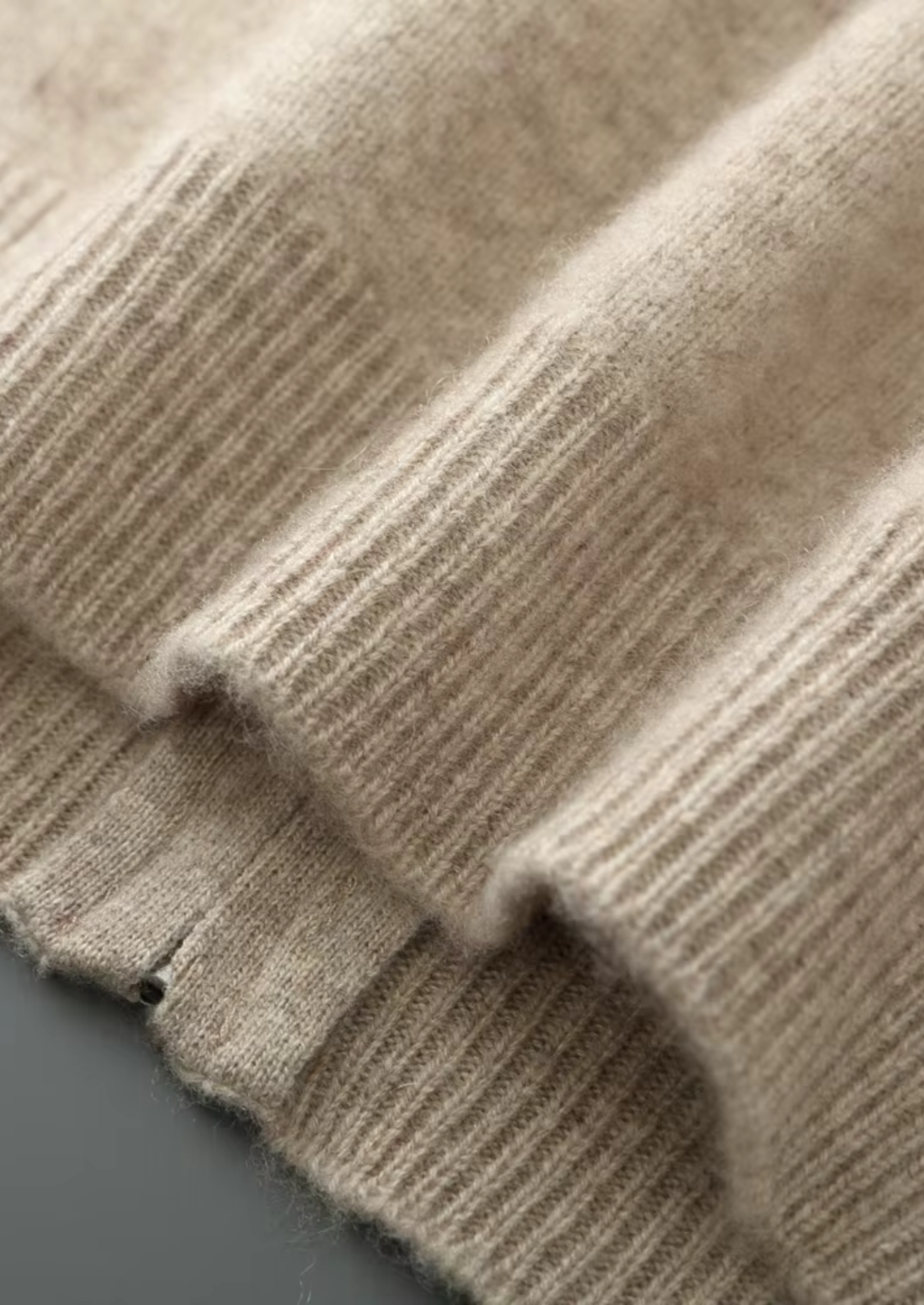 PURE EXTRA-FINE MERINO WOOL ZIPPER CARDIGAN CLOUDWOOL®