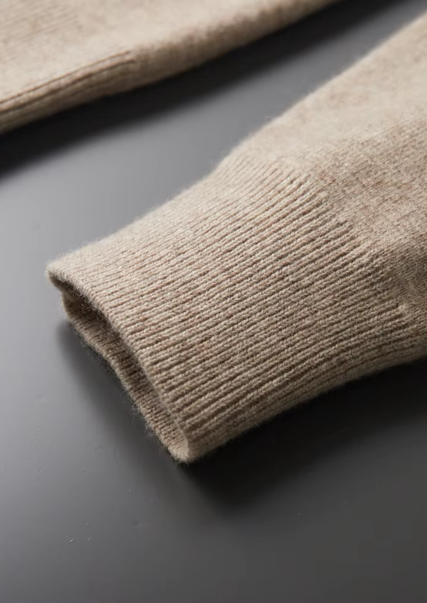 PURE EXTRA-FINE MERINO WOOL ZIP POLO CARDIGAN CLOUDWOOL®