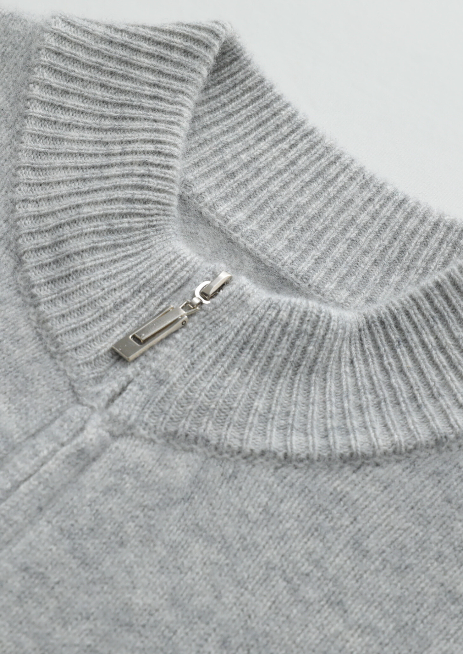 PURE EXTRA-FINE MERINO WOOL LUZZO SET - LIGHT GRAY SPECIAL EDITION