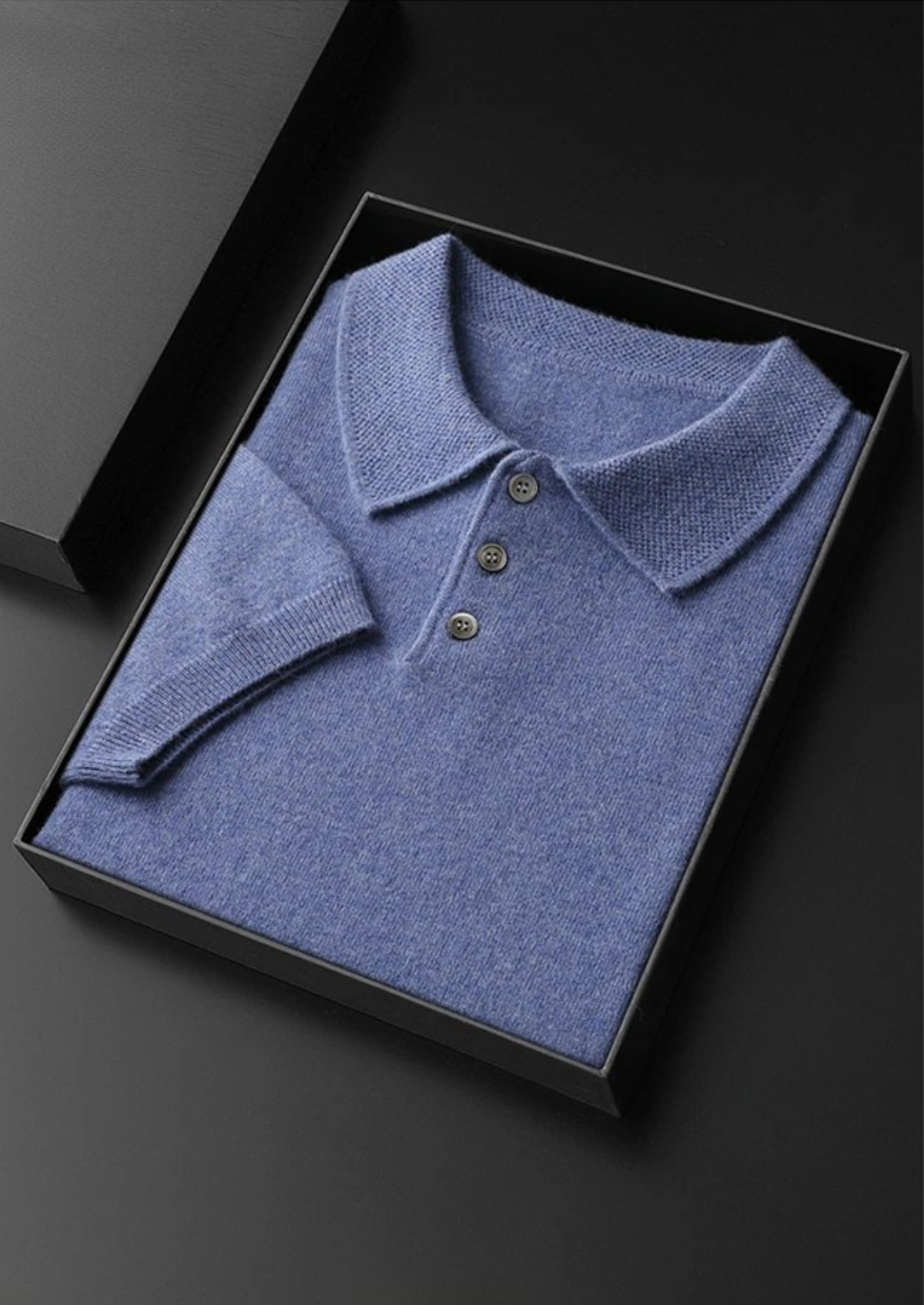 PREMIUM CASHMERE CLASSIC POLO SHIRT EXCLUSIVE RELEASE