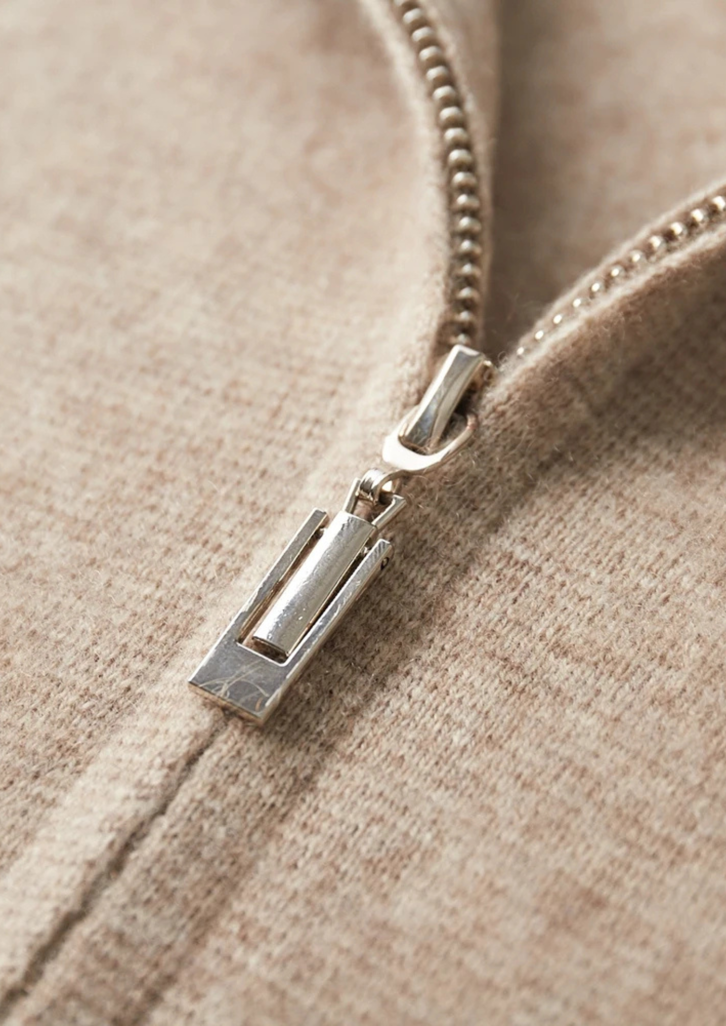 PREMIUM CASHMERE ZIPPER CARDIGAN EXCLUSIVE RELEASE