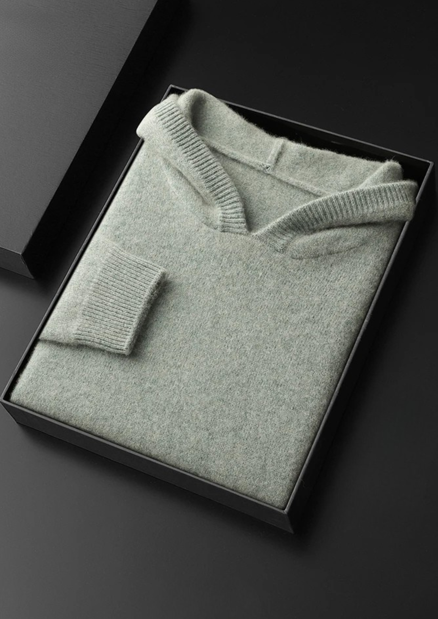 PREMIUM CASHMERE LEISURE HOODIE EXCLUSIVE RELEASE
