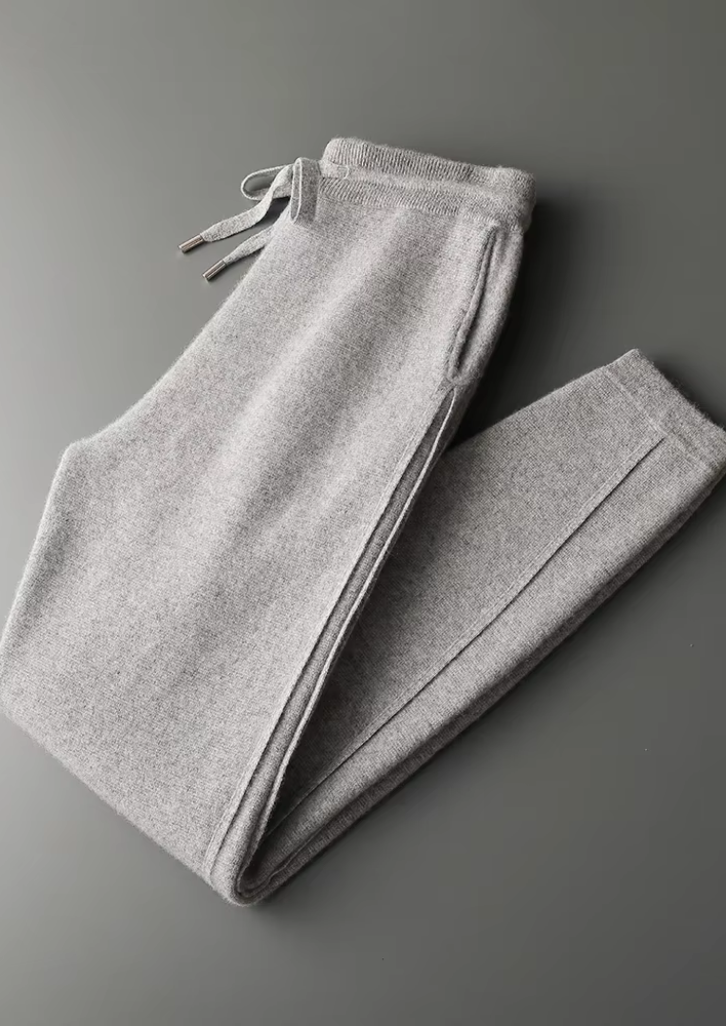PREMIUM CASHMERE SLIM TROUSERS EXCLUSIVE RELEASE