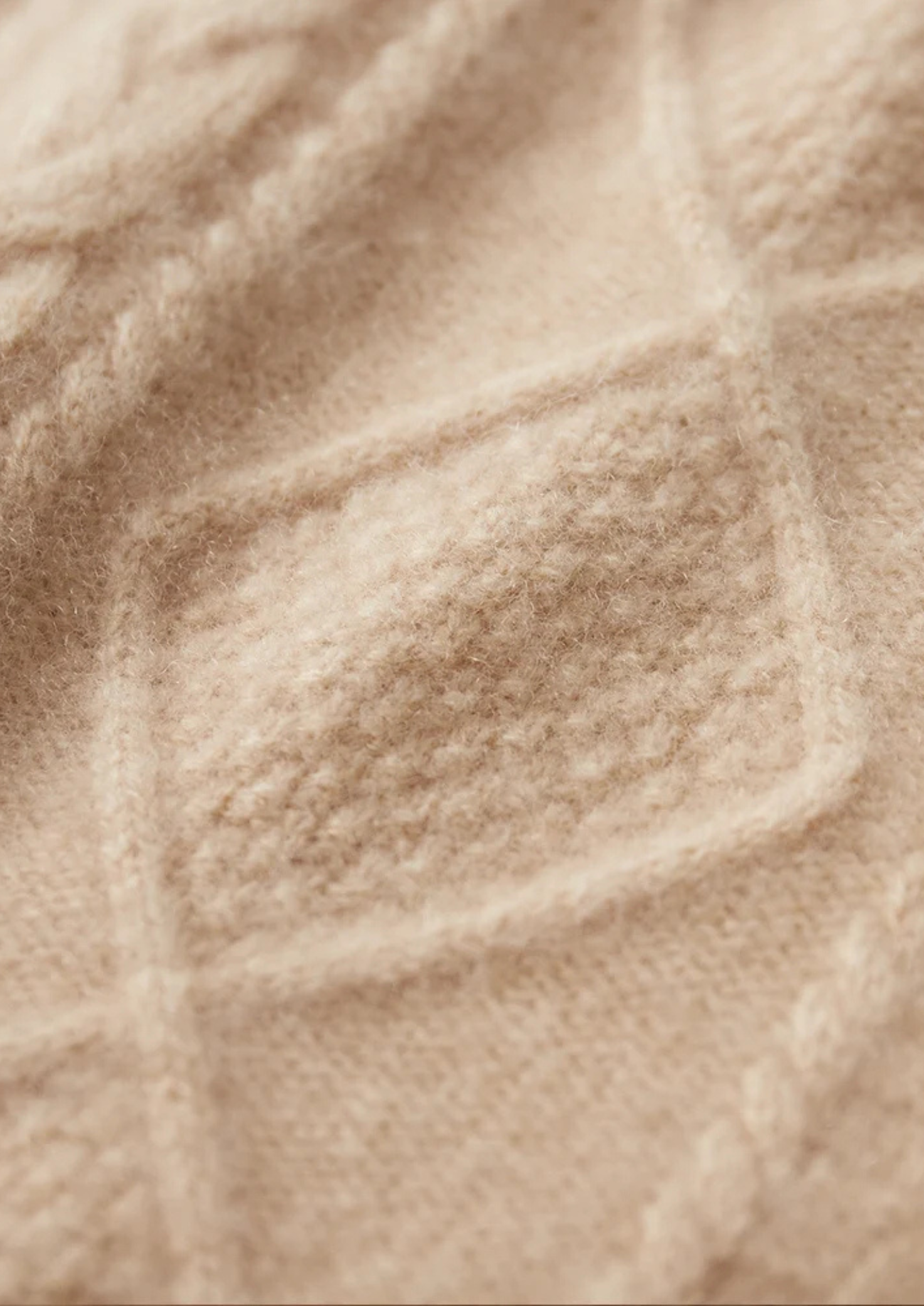 PURE EXTRA-FINE MERINO WOOL JACQUARD MOCKNECK CLOUDWOOL®