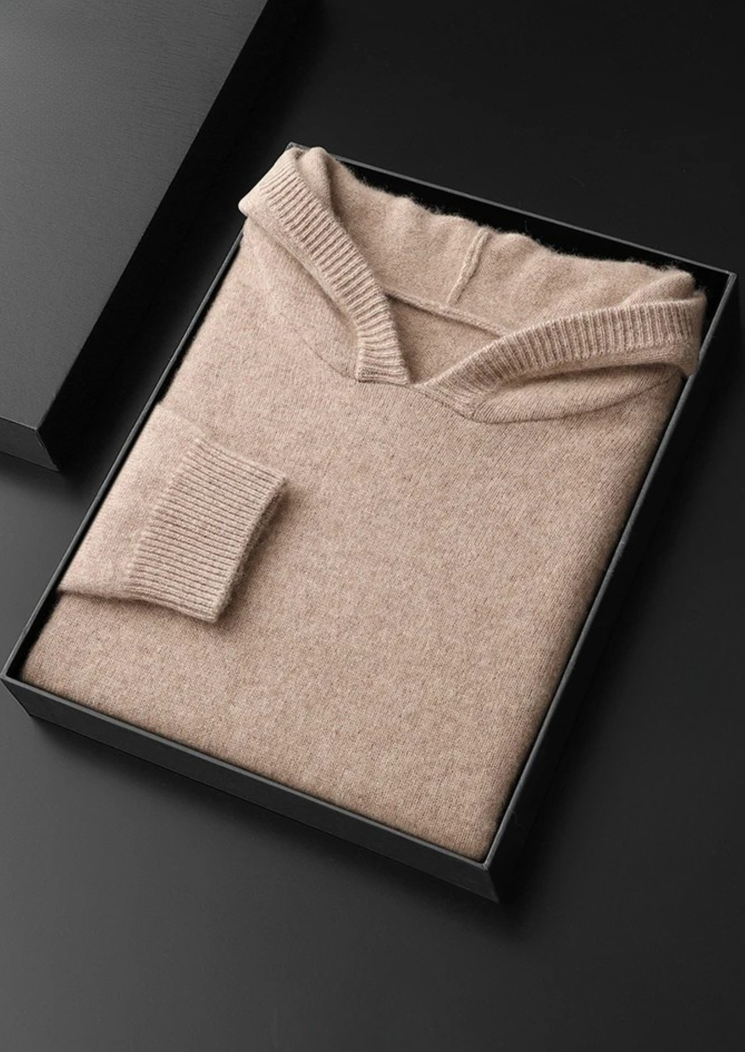 PREMIUM CASHMERE LEISURE HOODIE EXCLUSIVE RELEASE