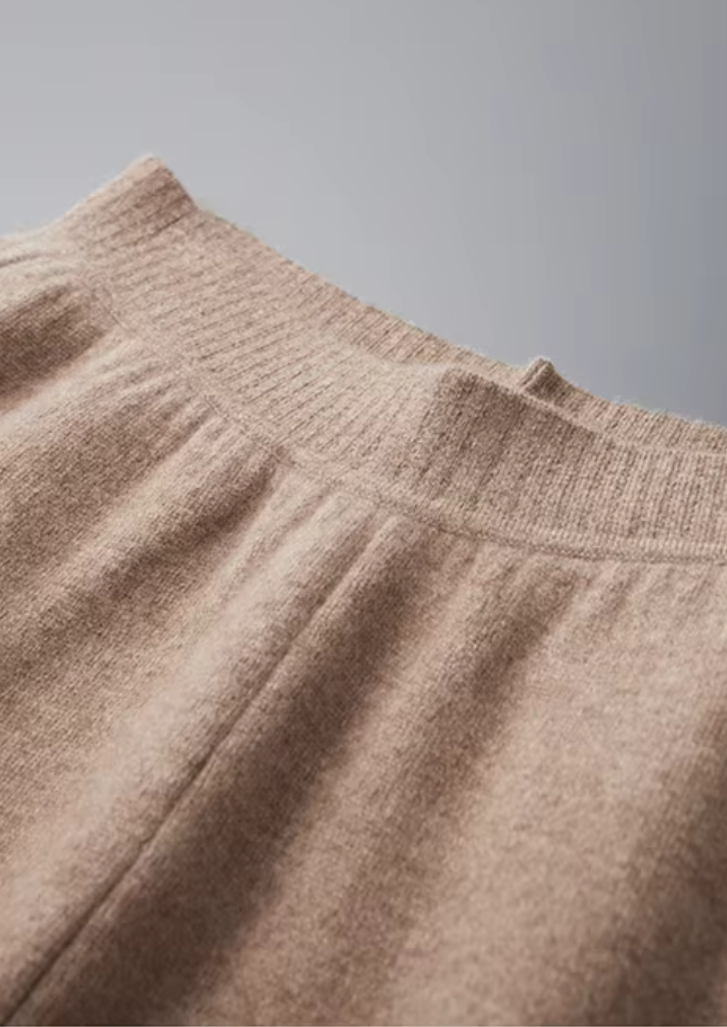 PREMIUM CASHMERE STRAIGHT TROUSERS EXCLUSIVE RELEASE