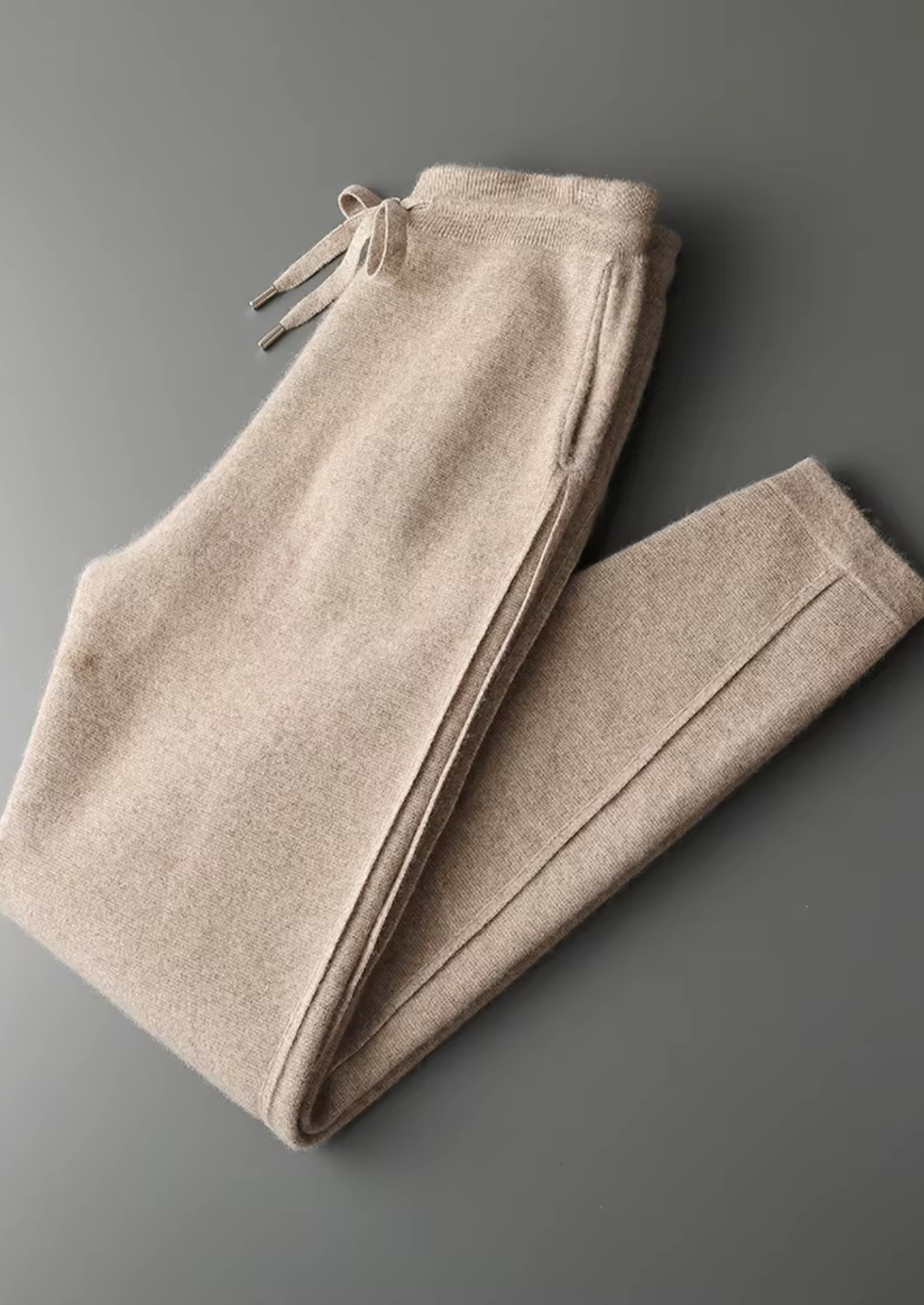 PREMIUM CASHMERE SLIM TROUSERS EXCLUSIVE RELEASE