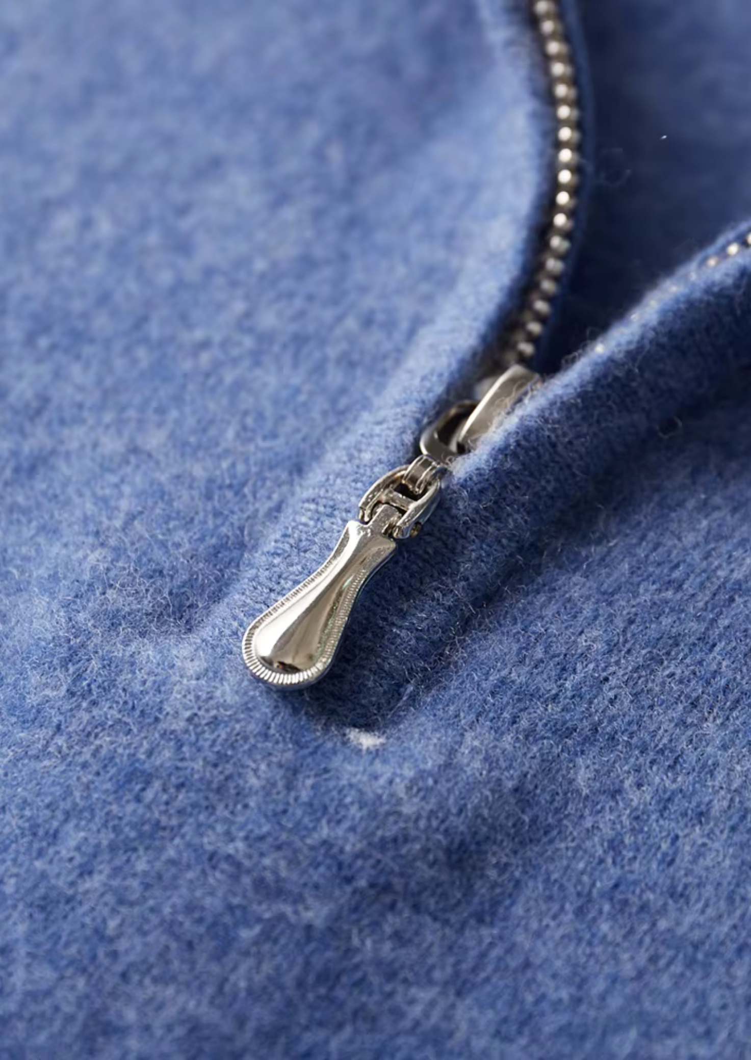 PURE EXTRA-FINE MERINO WOOL HALF ZIP POLO CLOUDWOOL®