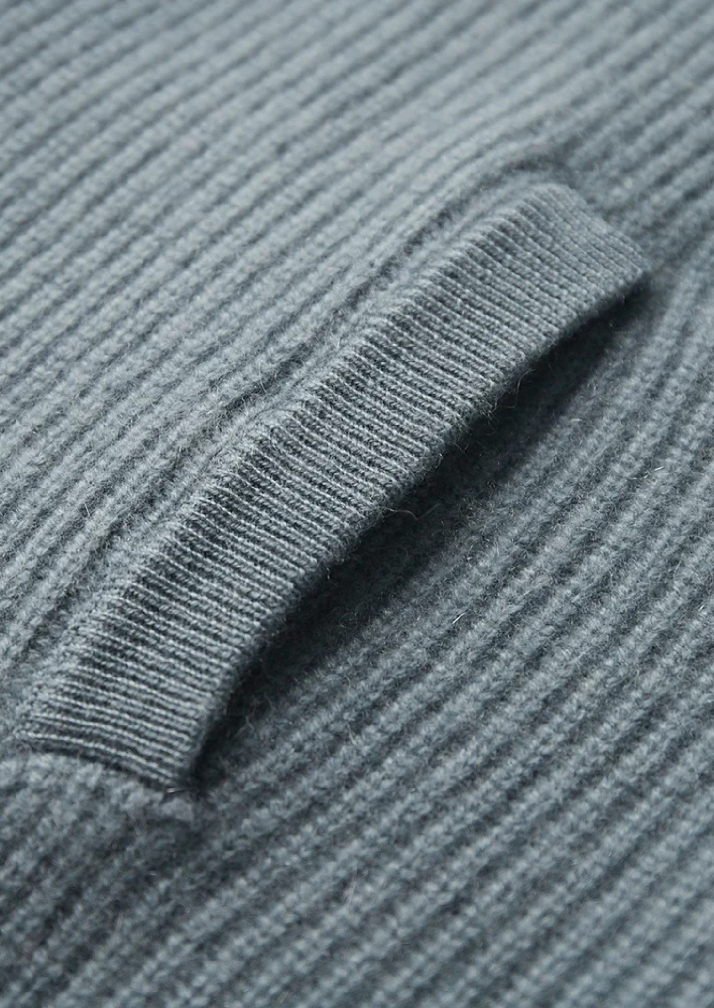 PREMIUM CASHMERE RIBBED CARDIGAN EXCLUSIVE RELEASE