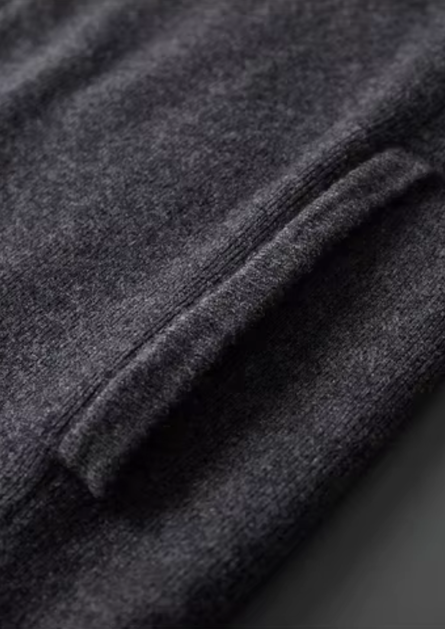PURE EXTRA-FINE MERINO WOOL RIBBED POLO CARDIGAN CLOUDWOOL®