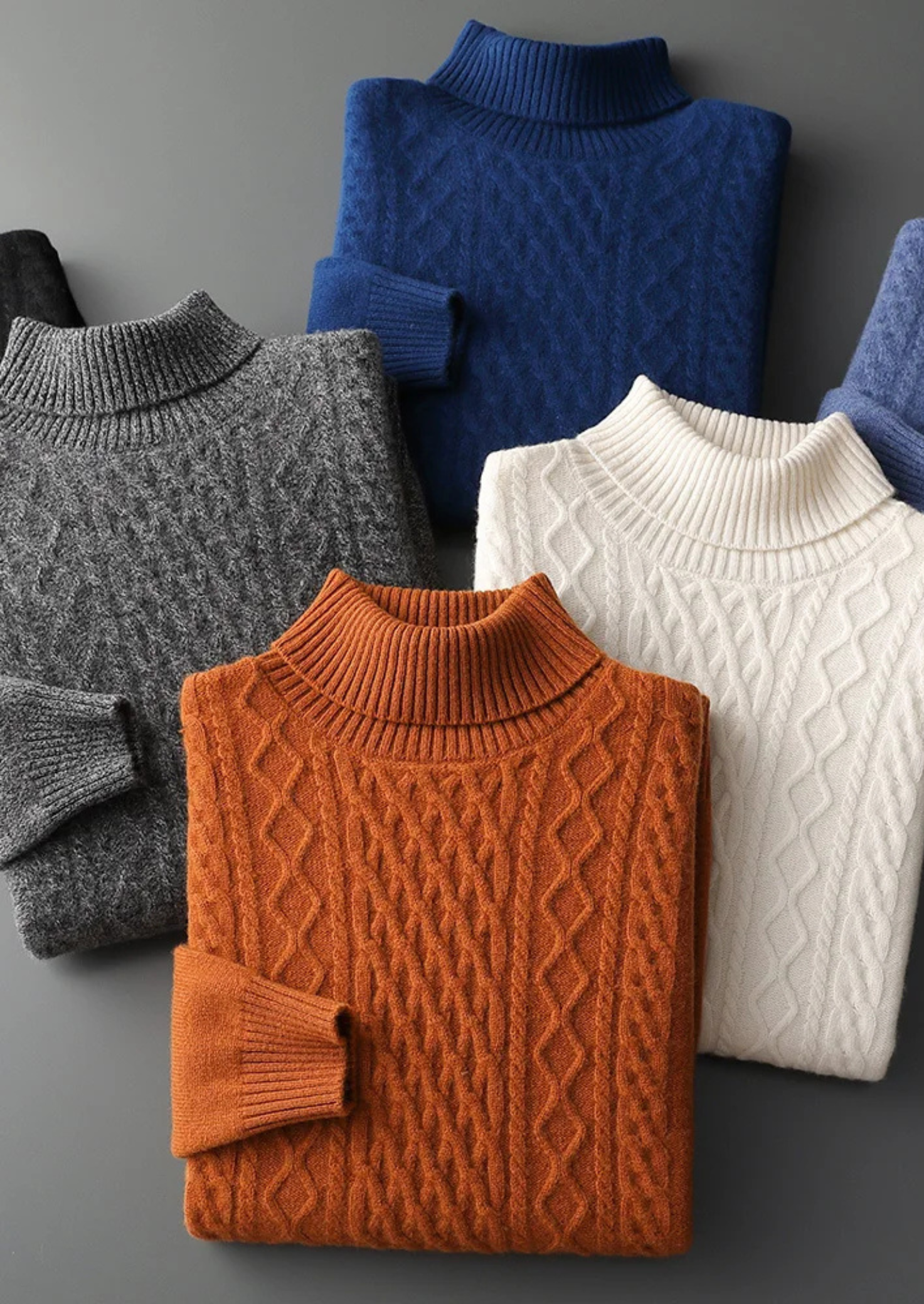 PURE EXTRA-FINE MERINO WOOL WINTERTIME ROLLNECK CLOUDWOOL®