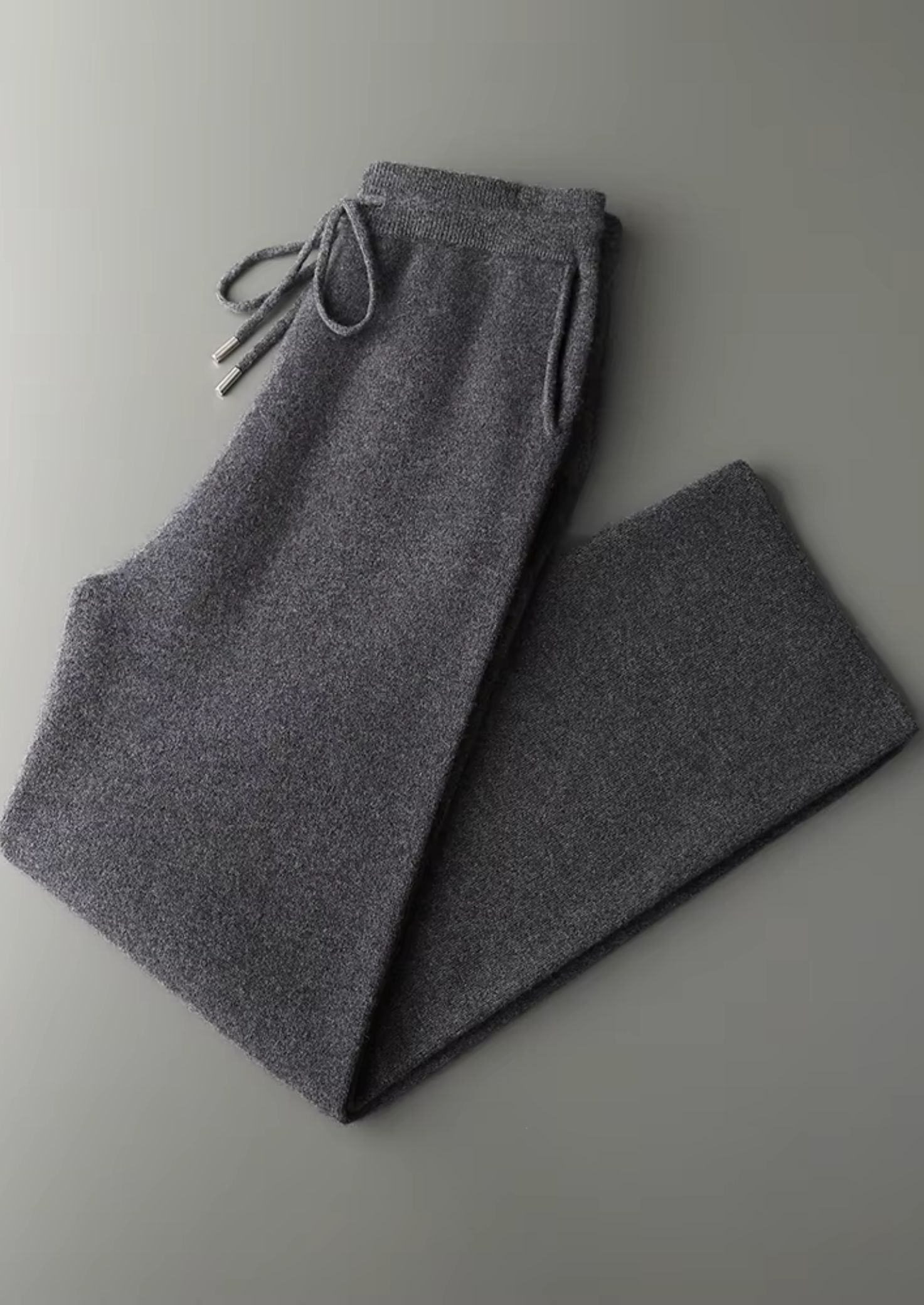PREMIUM CASHMERE RELAXED TROUSERS EXCLUSIVE RELEASE