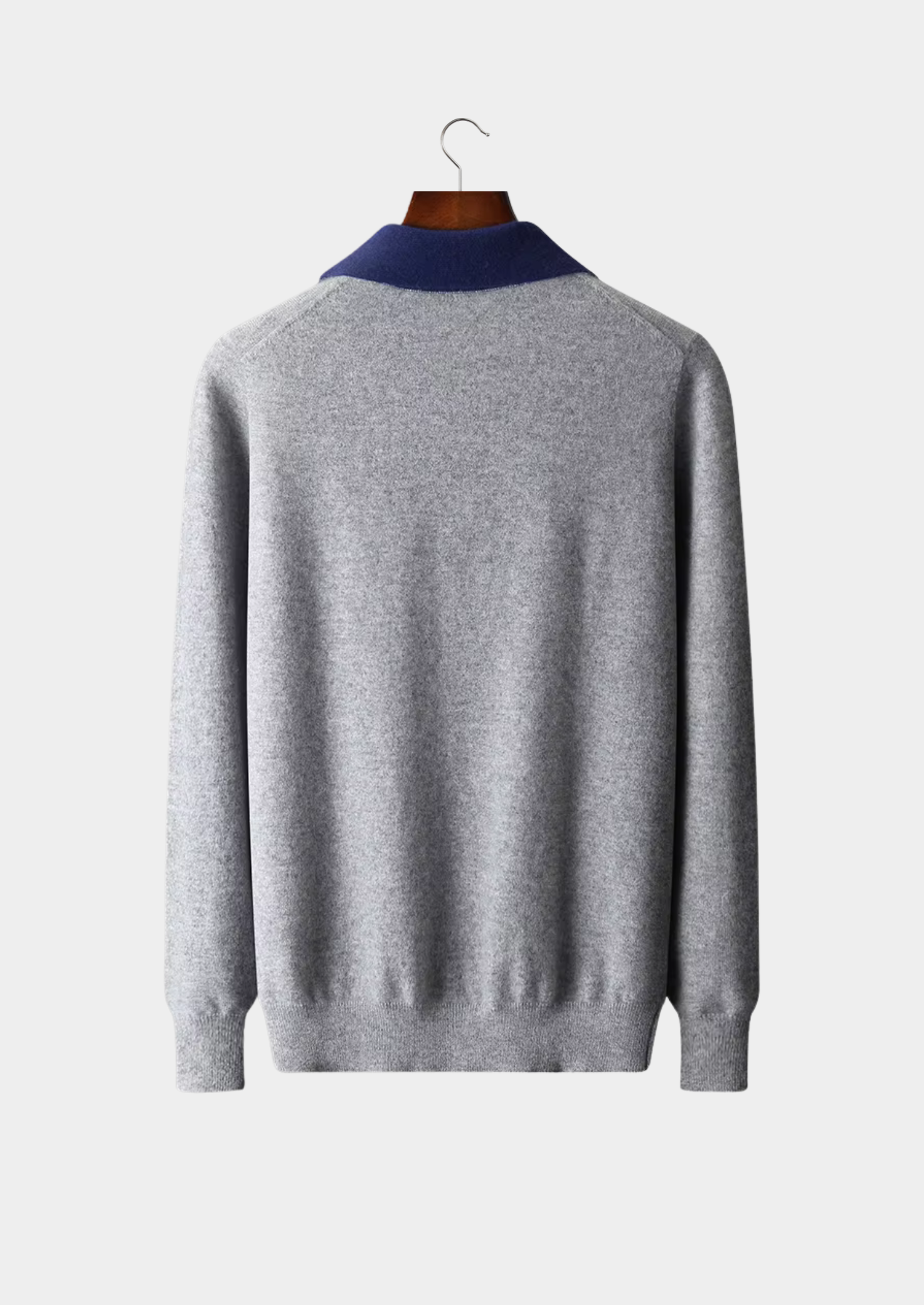 PREMIUM CASHMERE TWO TONE ZIPPER POLO EXCLUSIVE RELEASE