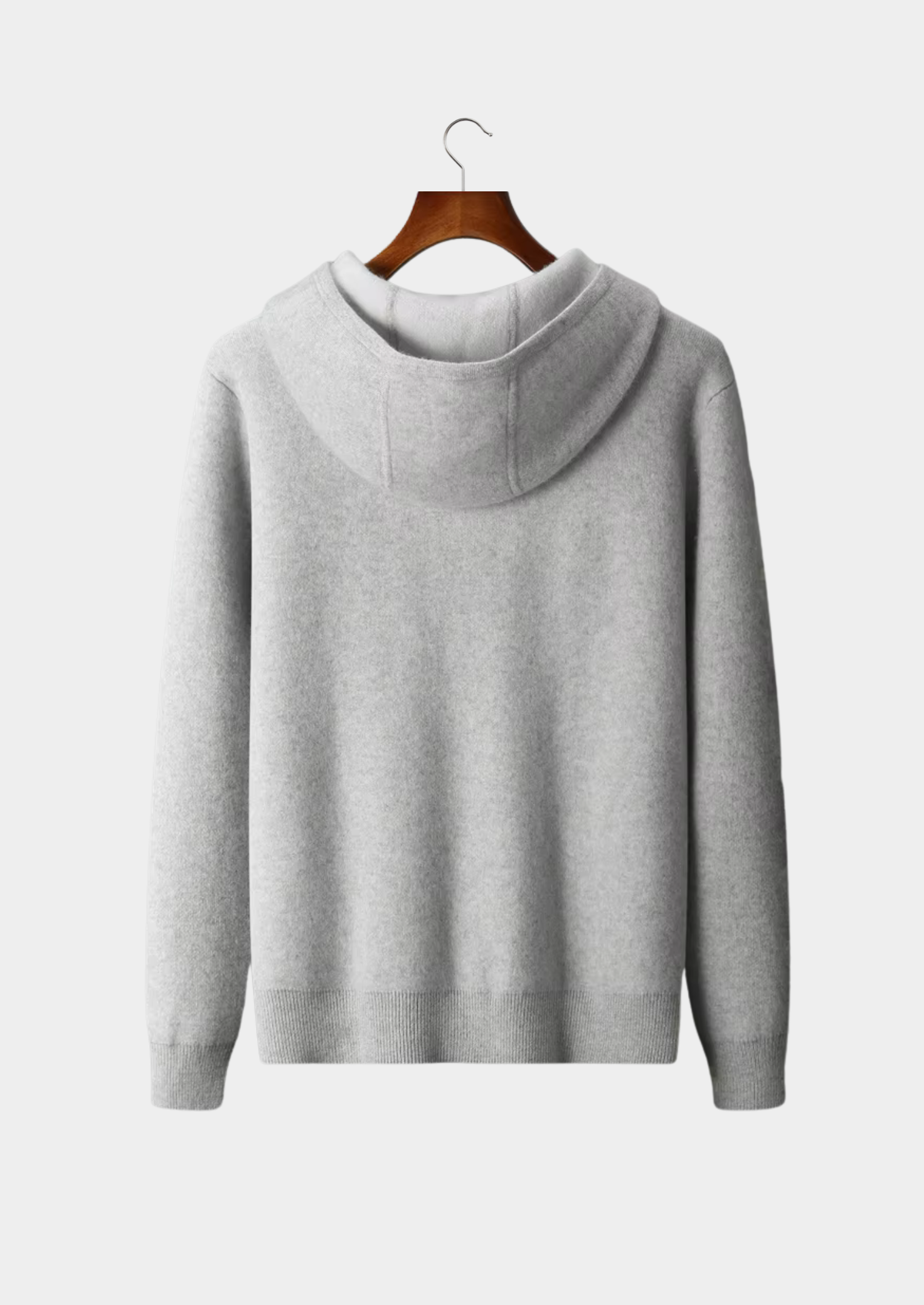 PREMIUM CASHMERE TWO TONE ZIPPER HOODIE EXCLUSIVE RELEASE