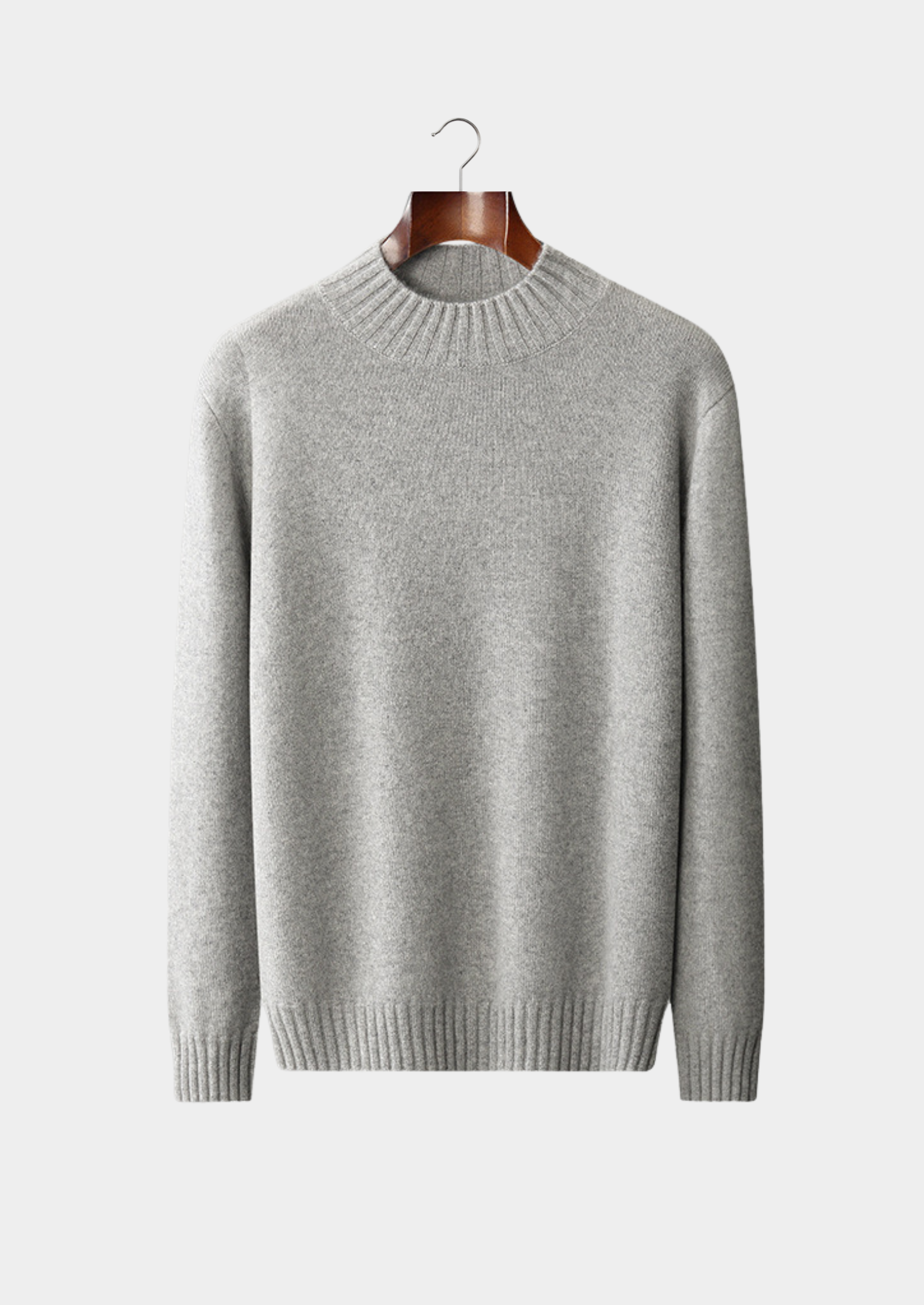 PURE CASHMERE MOCKNECK SWEATER EXCLUSIVE RELEASE