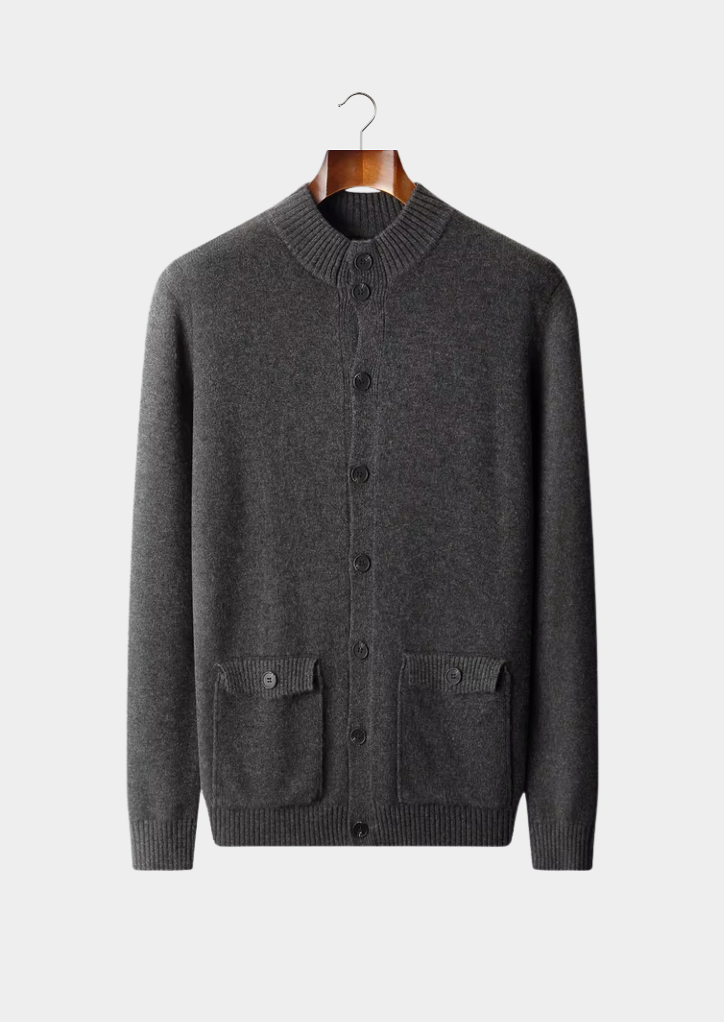 PURE EXTRA-FINE MERINO WOOL BUTTON CARDIGAN CLOUDWOOL®