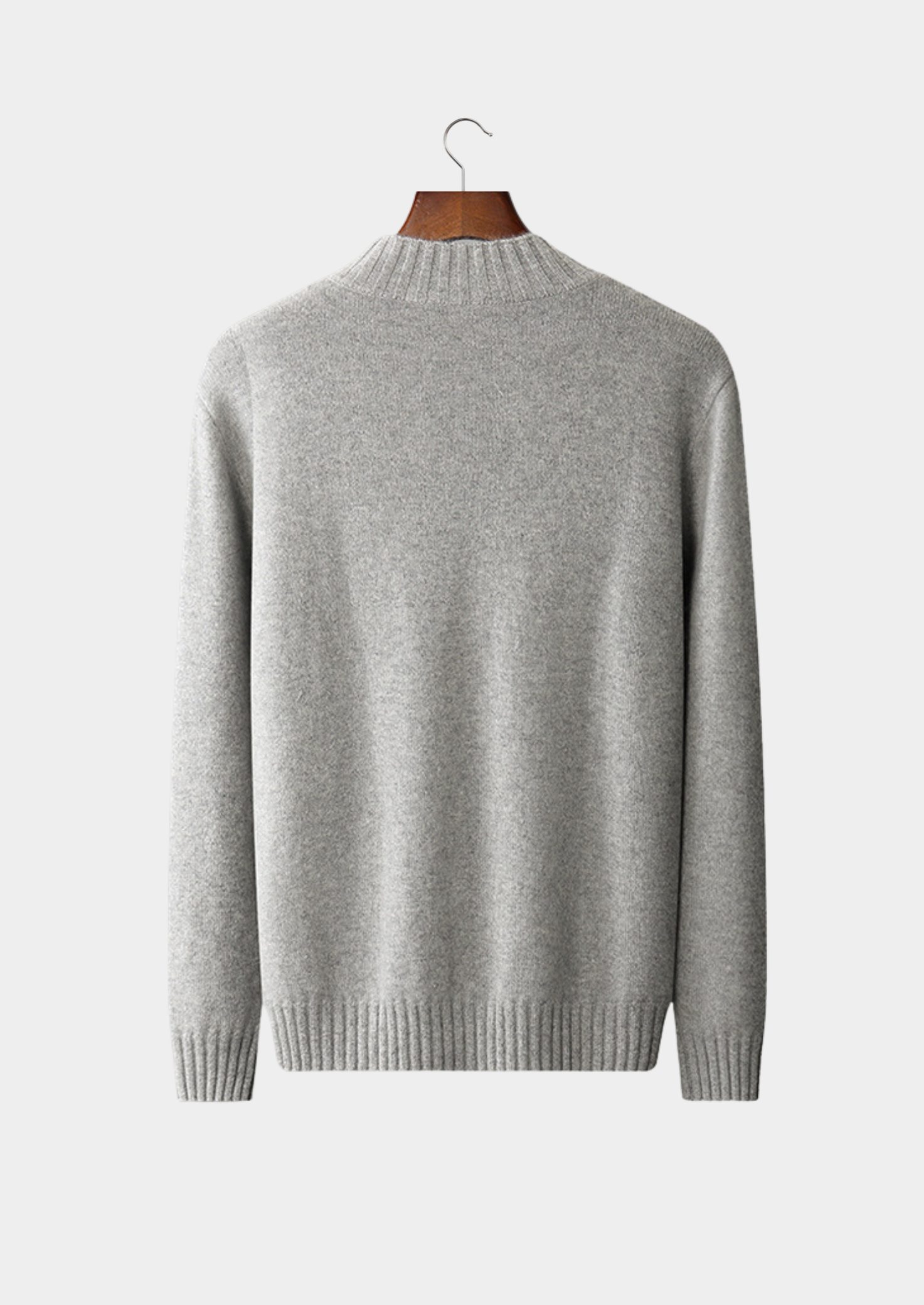 PURE CASHMERE MOCKNECK SWEATER EXCLUSIVE RELEASE