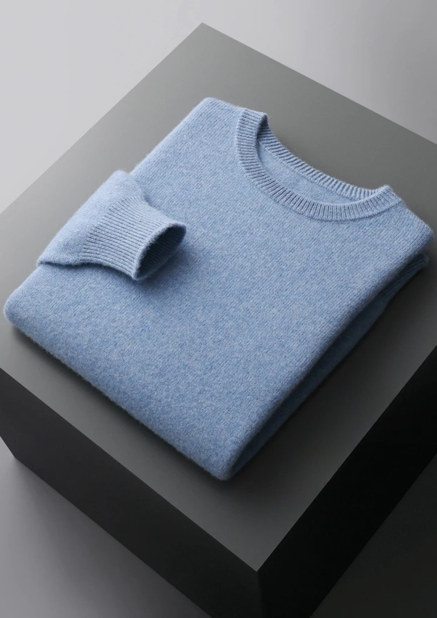 PURE EXTRA-FINE MERINO WOOL CLASSIC CREWNECK CLOUDWOOL®