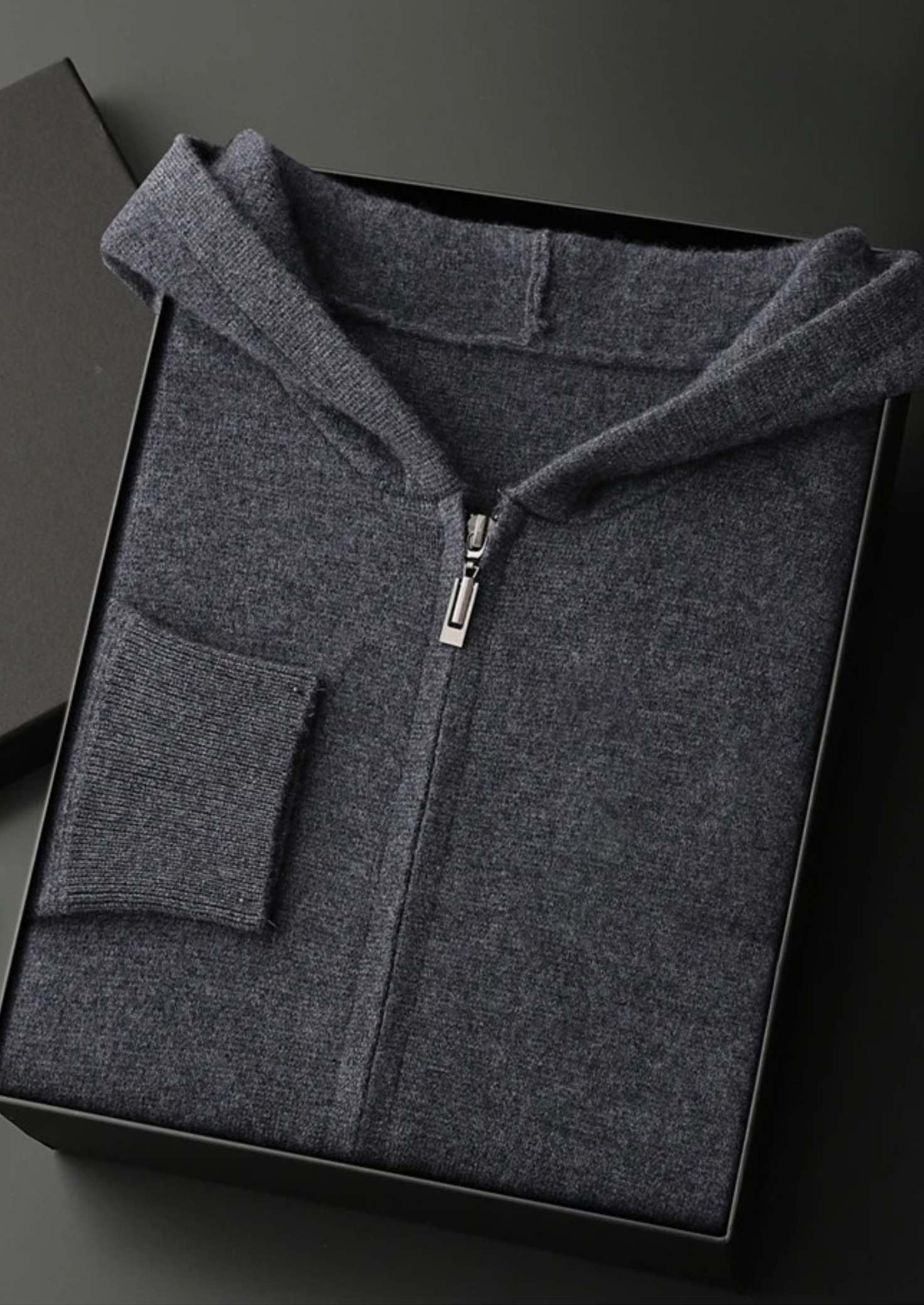 PREMIUM CASHMERE ZIPPER HOODIE EXCLUSIVE RELEASE