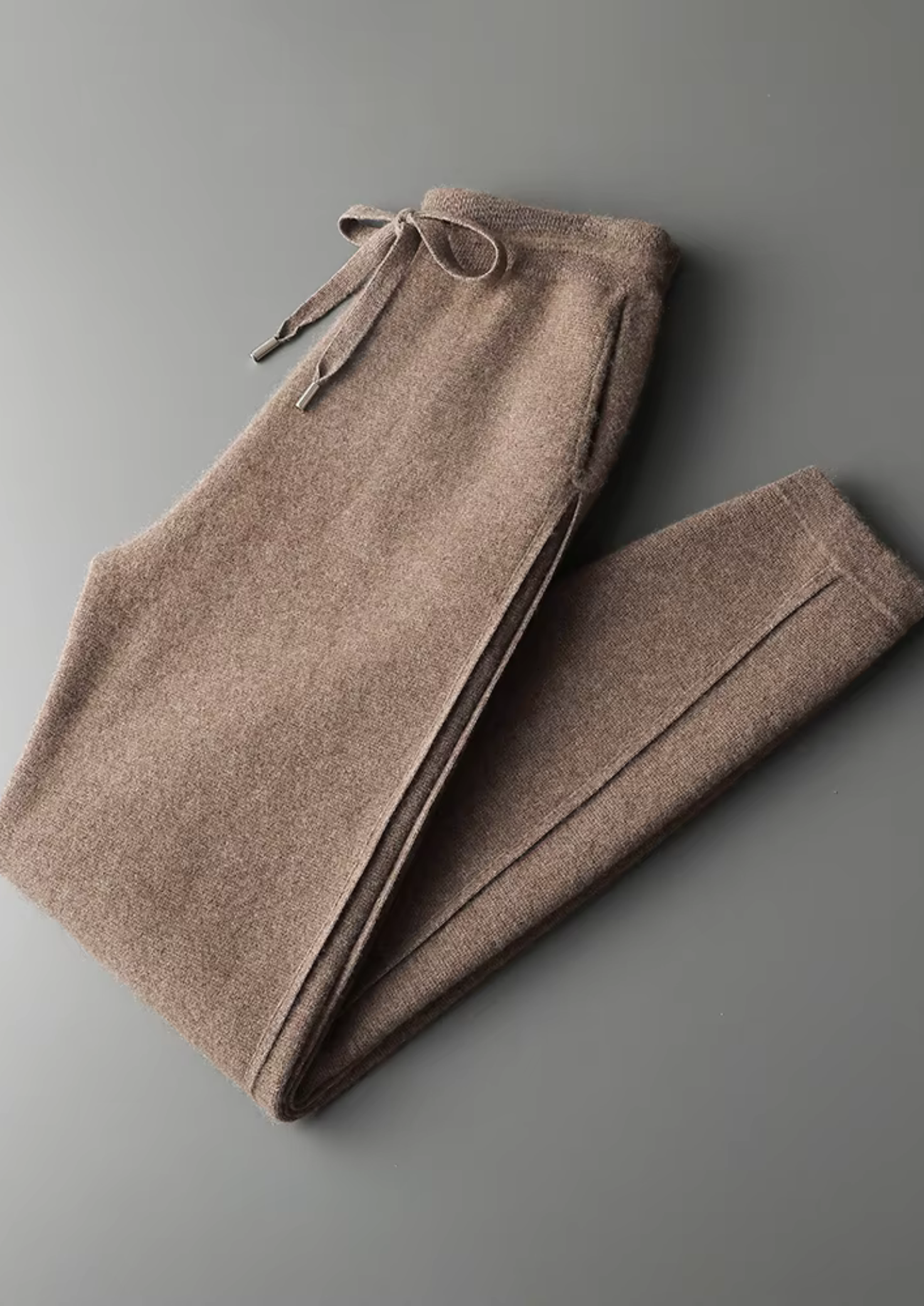PREMIUM CASHMERE SLIM TROUSERS EXCLUSIVE RELEASE