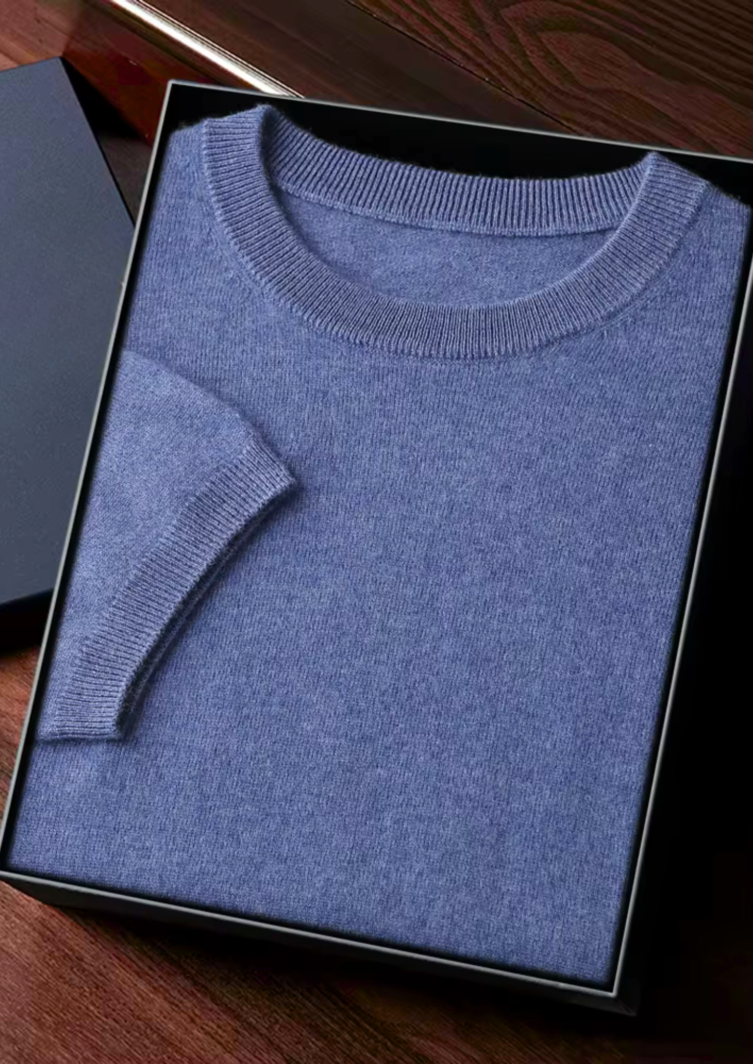 PREMIUM CASHMERE CLASSIC CREWNECK T-SHIRT EXCLUSIVE RELEASE