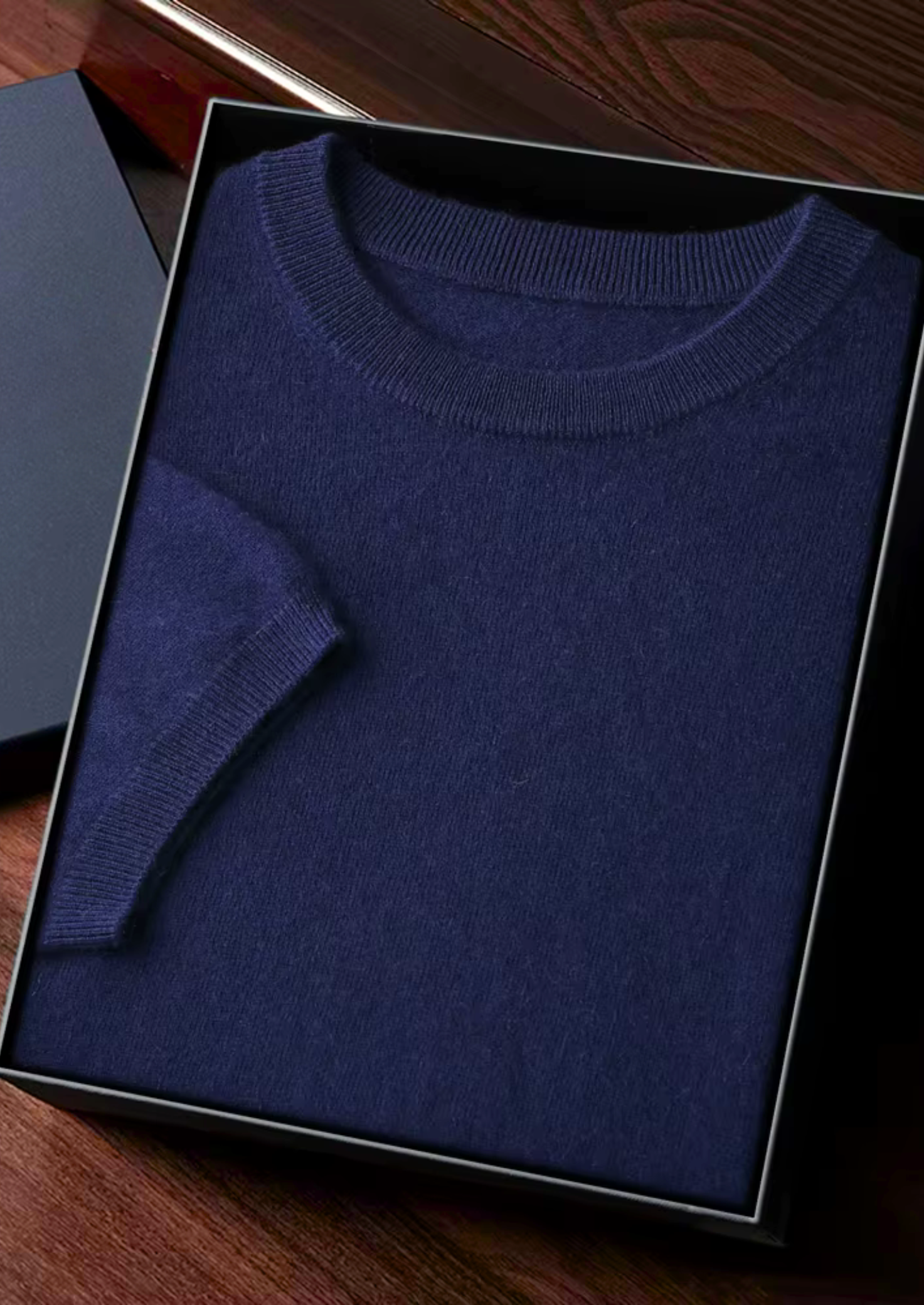 PREMIUM CASHMERE CLASSIC CREWNECK T-SHIRT EXCLUSIVE RELEASE
