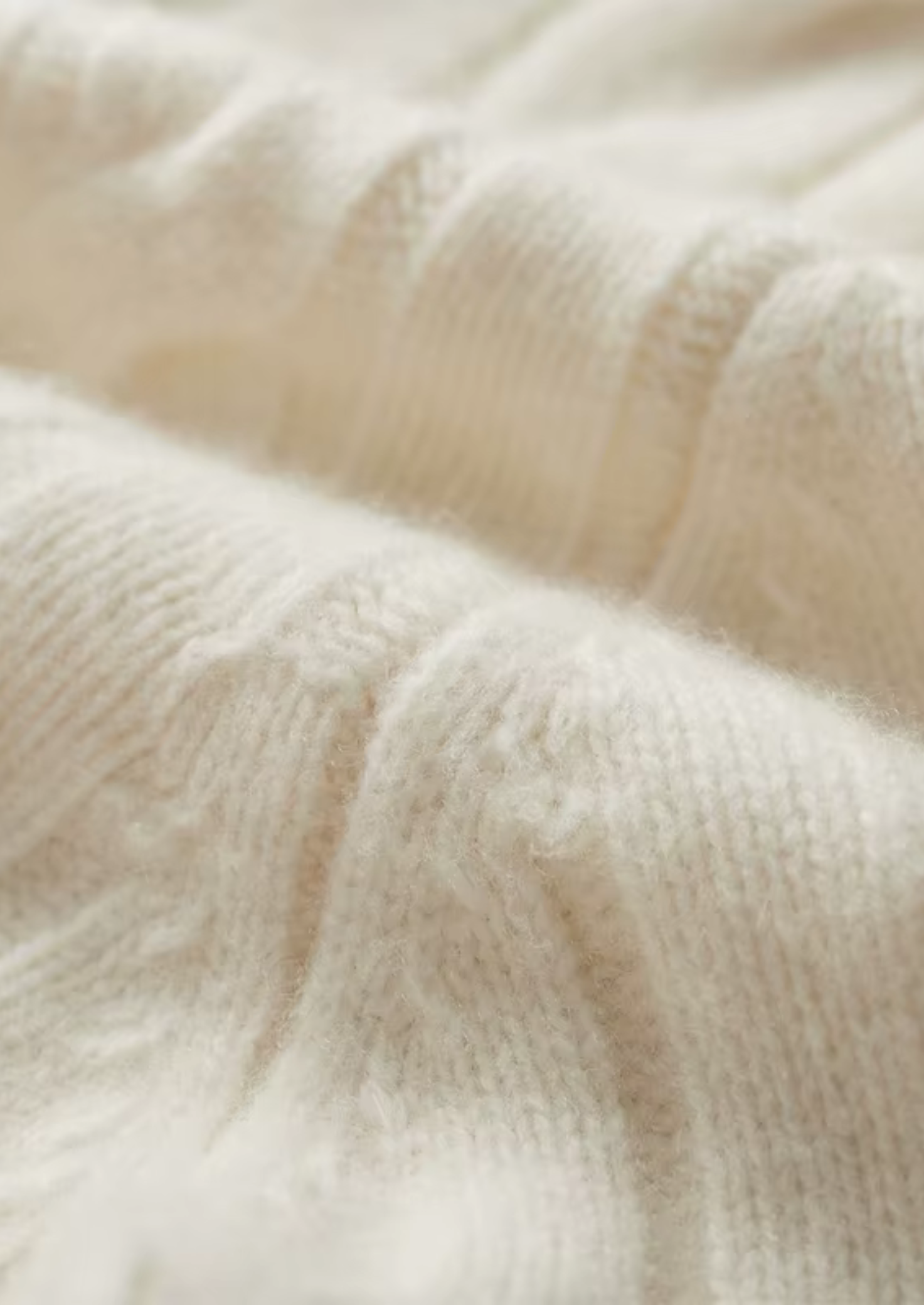 PURE EXTRA-FINE MERINO WOOL DUAL-ZIP CABLE CARDIGAN CLOUDWOOL®