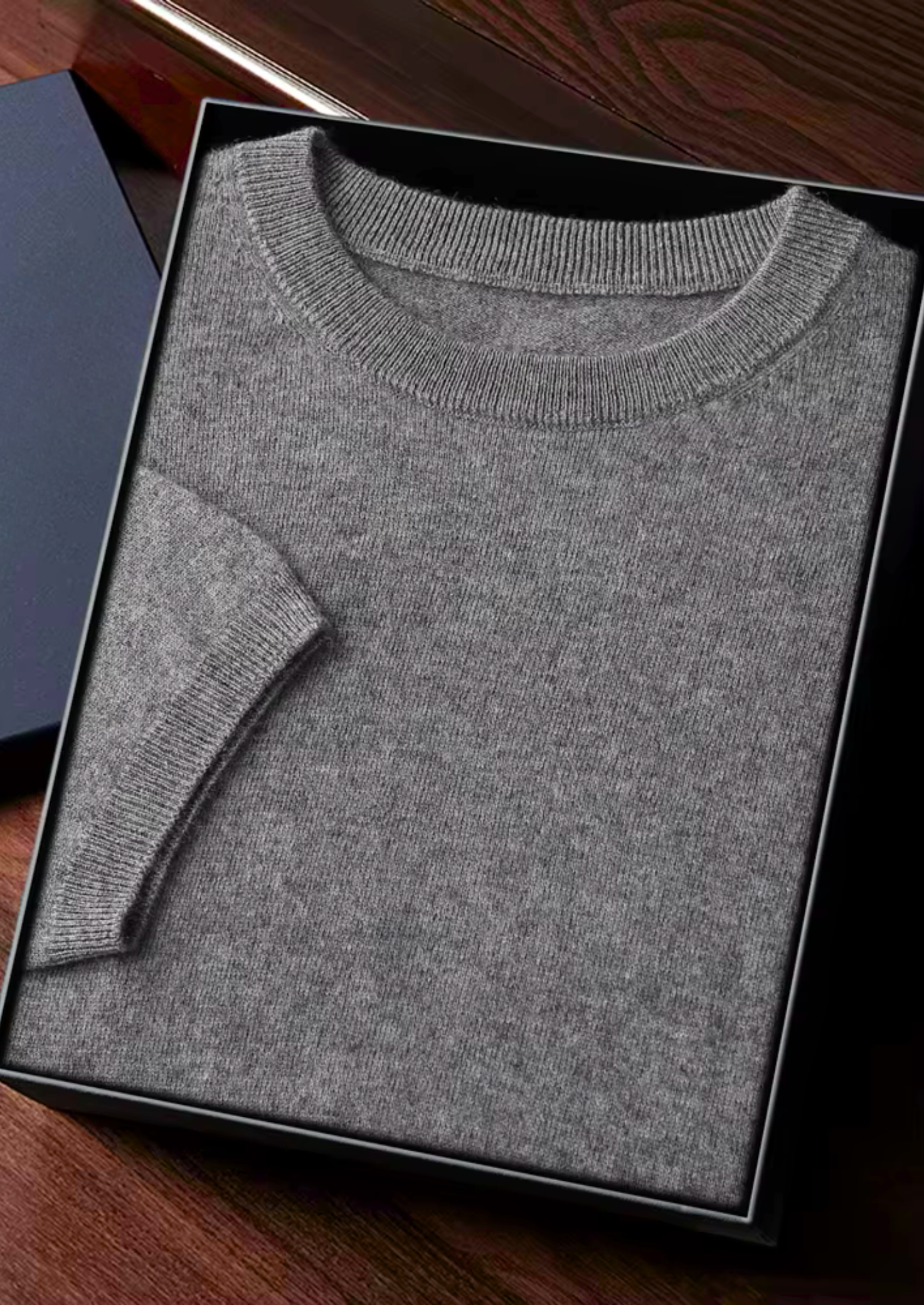 PREMIUM CASHMERE CLASSIC CREWNECK T-SHIRT EXCLUSIVE RELEASE