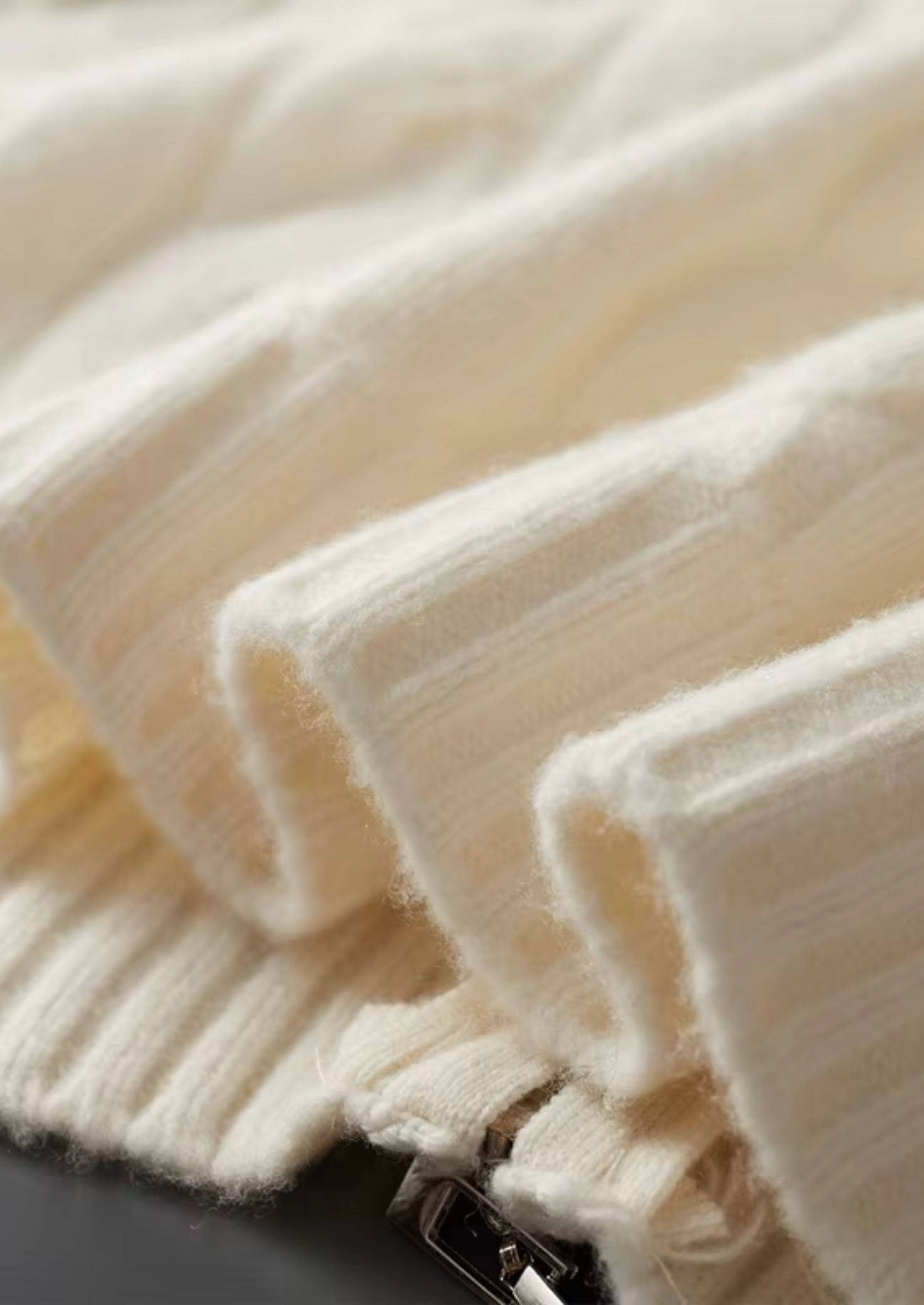 PURE EXTRA-FINE MERINO WOOL DUAL-ZIP CABLE CARDIGAN CLOUDWOOL®