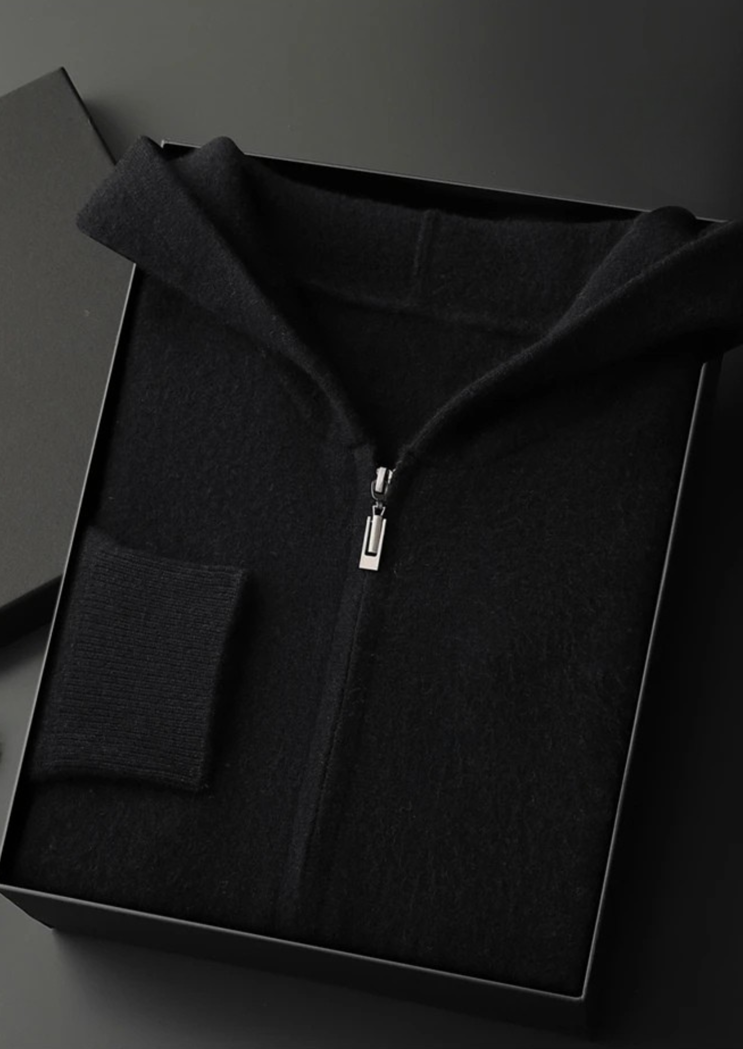 PREMIUM CASHMERE ZIPPER HOODIE EXCLUSIVE RELEASE