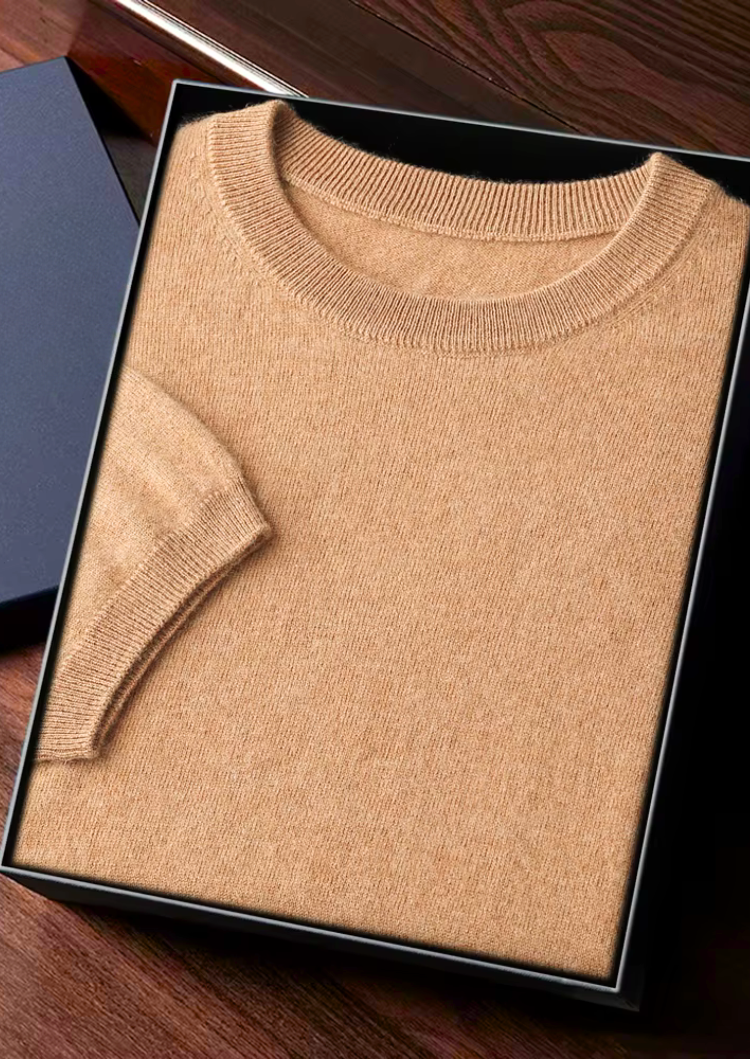 PREMIUM CASHMERE CLASSIC CREWNECK T-SHIRT EXCLUSIVE RELEASE