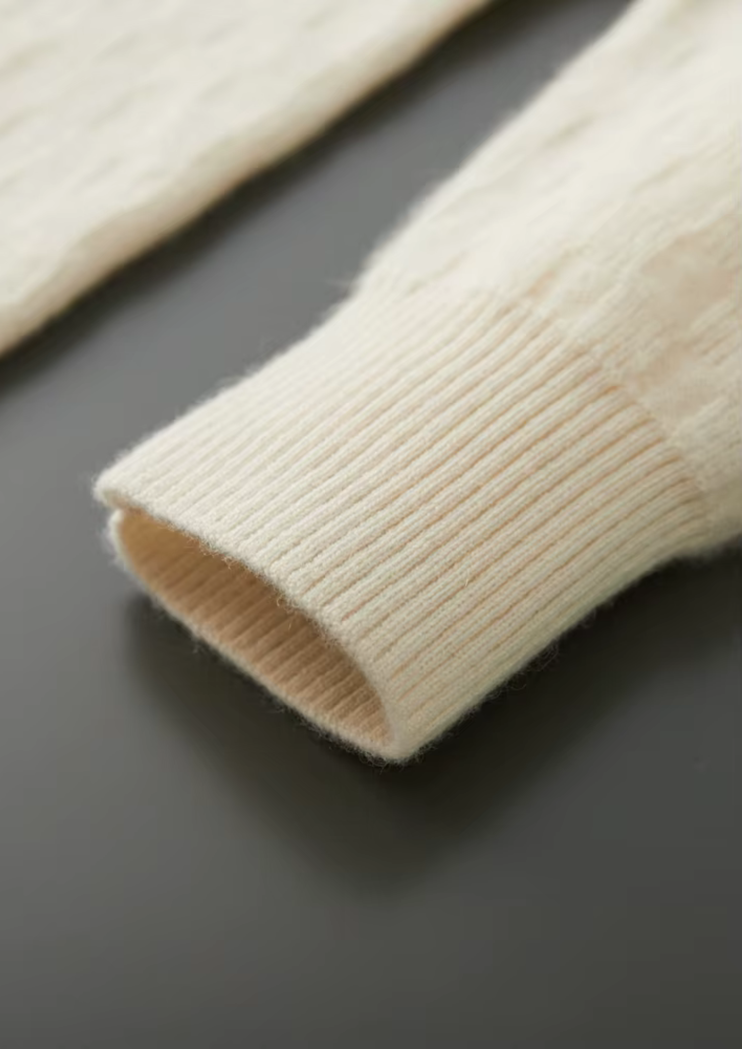 PREMIUM CASHMERE TEXTURED CREWNECK CLOUDWOOL®