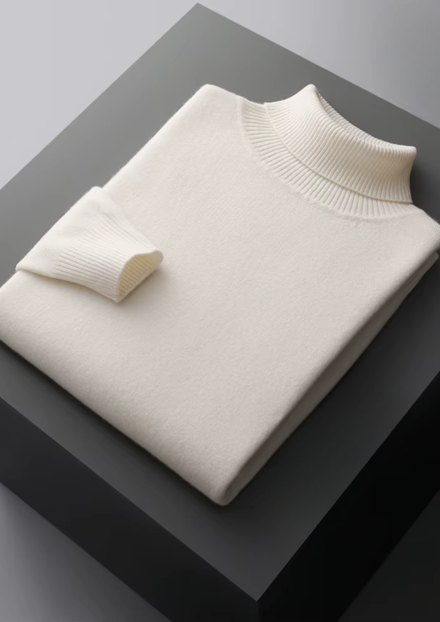 PURE EXTRA-FINE MERINO WOOL CLASSIC ROLLNECK CLOUDWOOL®