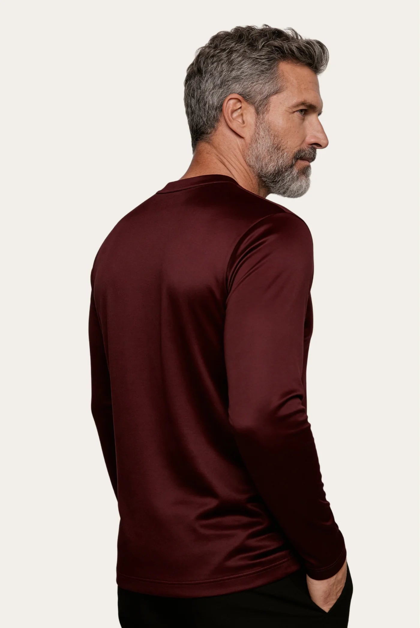 Burgundy Imperial Long Sleeve Montall