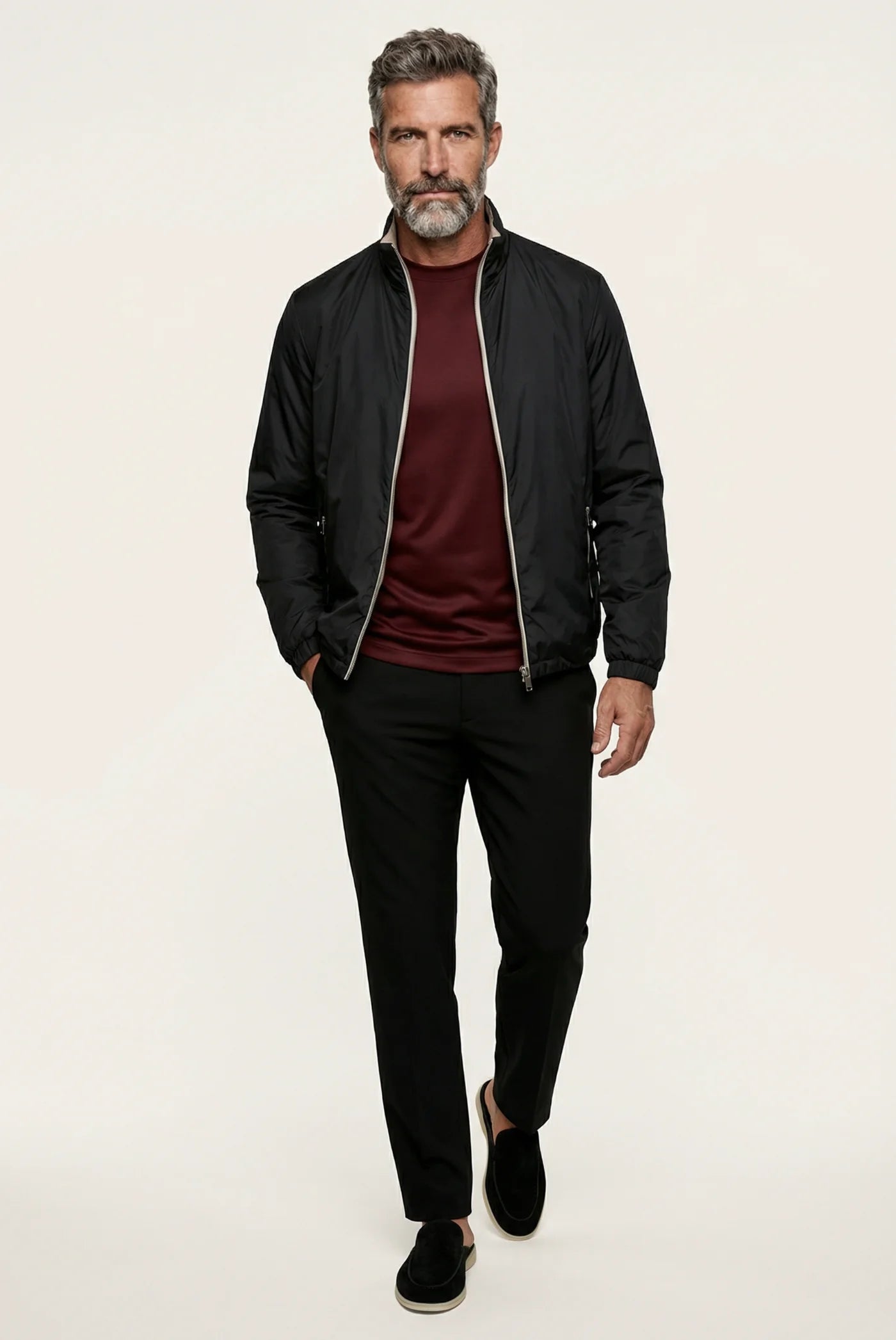 Burgundy Imperial Long Sleeve Montall