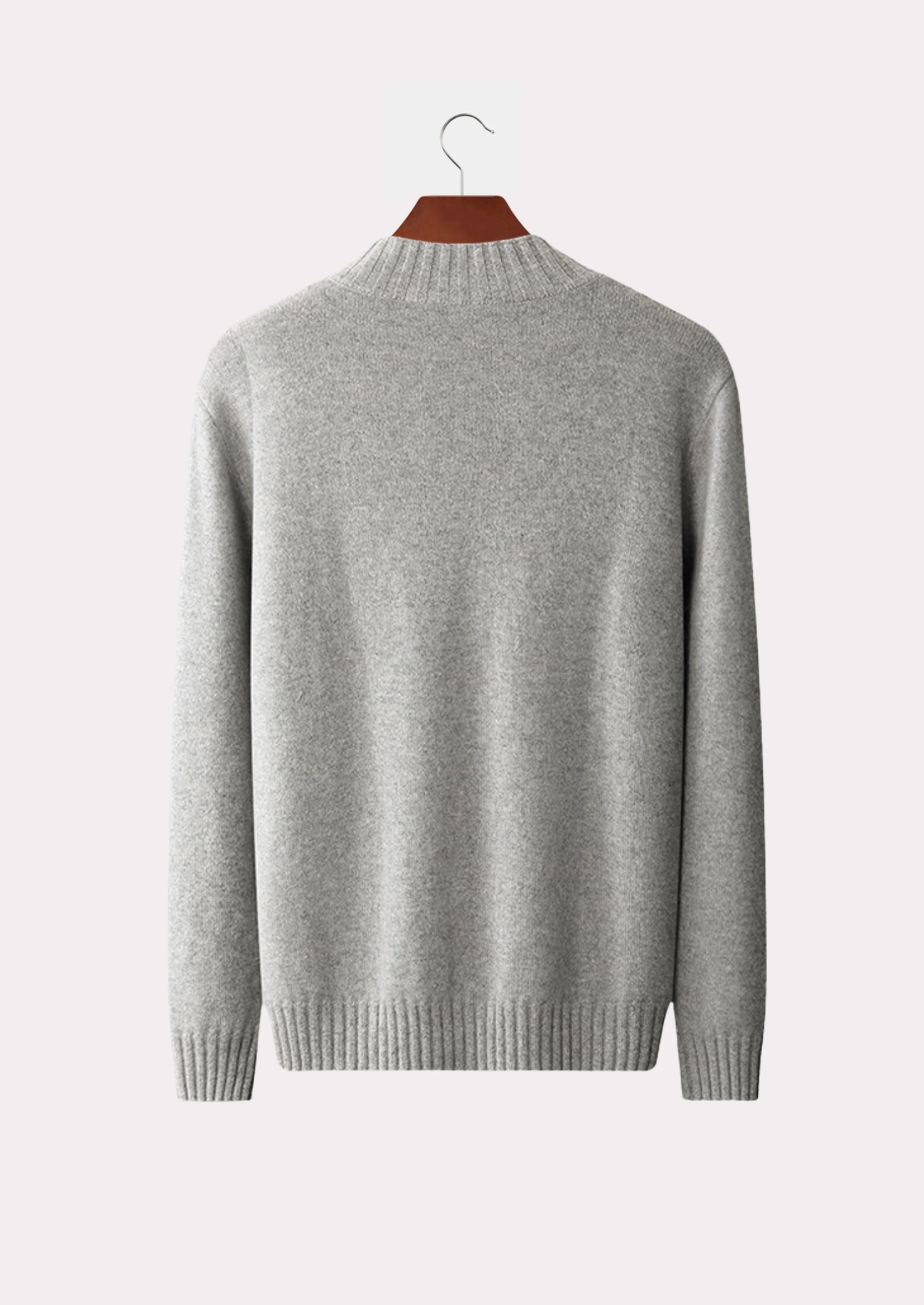 CASHMERE MOCKNECK PURE CASHMERE