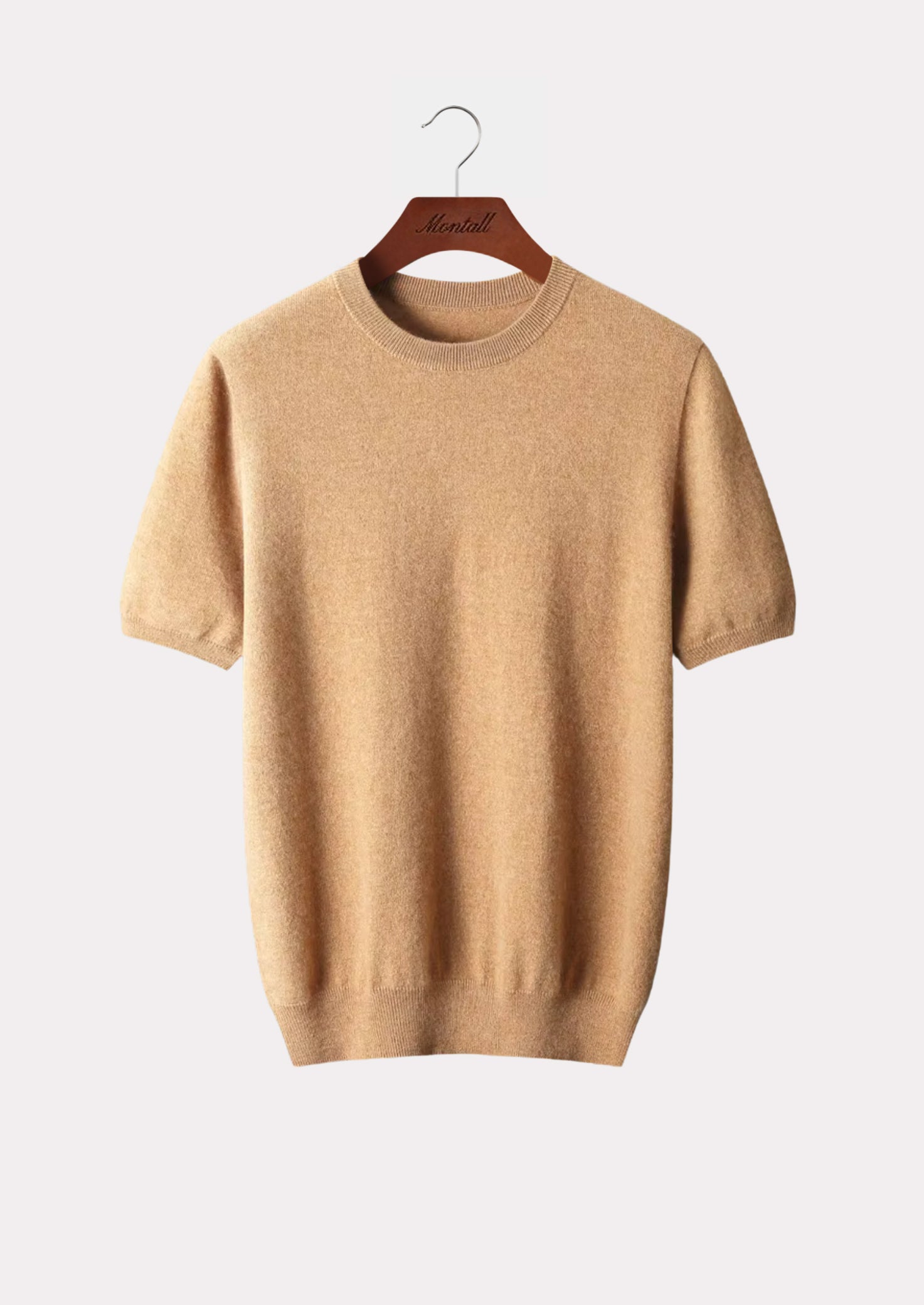 CASHMERE SIGNATURE T-SHIRT PURE CASHMERE