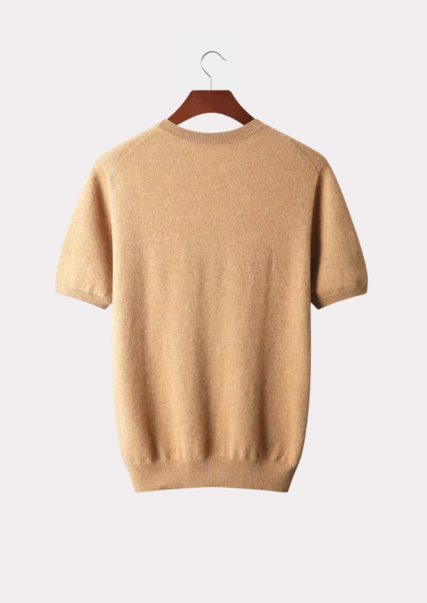 CASHMERE SIGNATURE T-SHIRT PURE CASHMERE